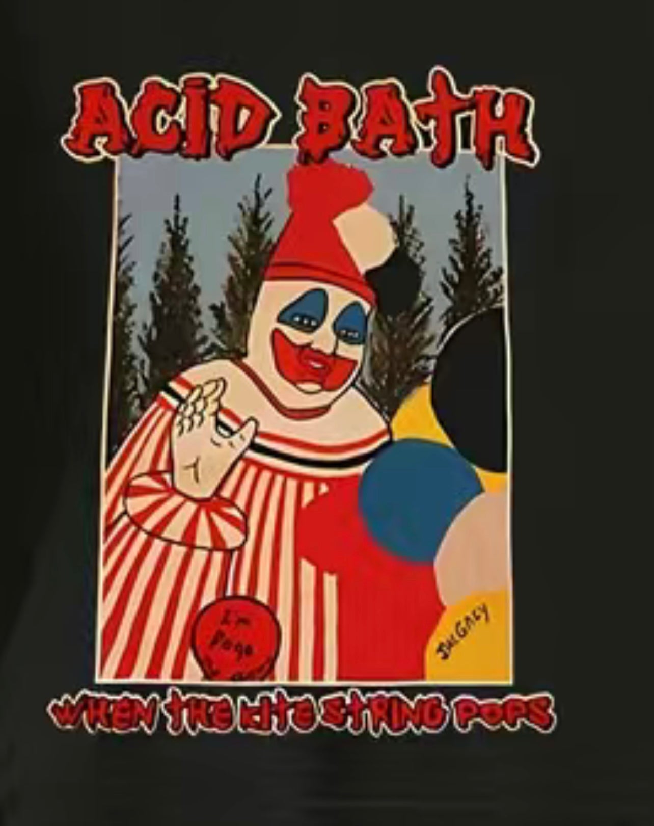 John Wayne Gacy “Acid Bath” Hoodie