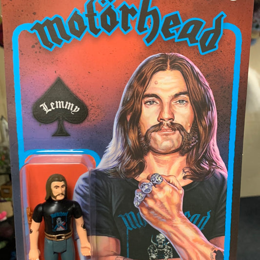 Super7 Motörhead Reaction Figure - Lemmy Blue Letters