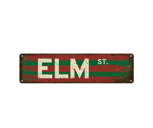 Elm St Street Sign