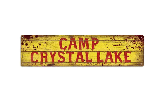 Camp Crystal Lake Street Sign