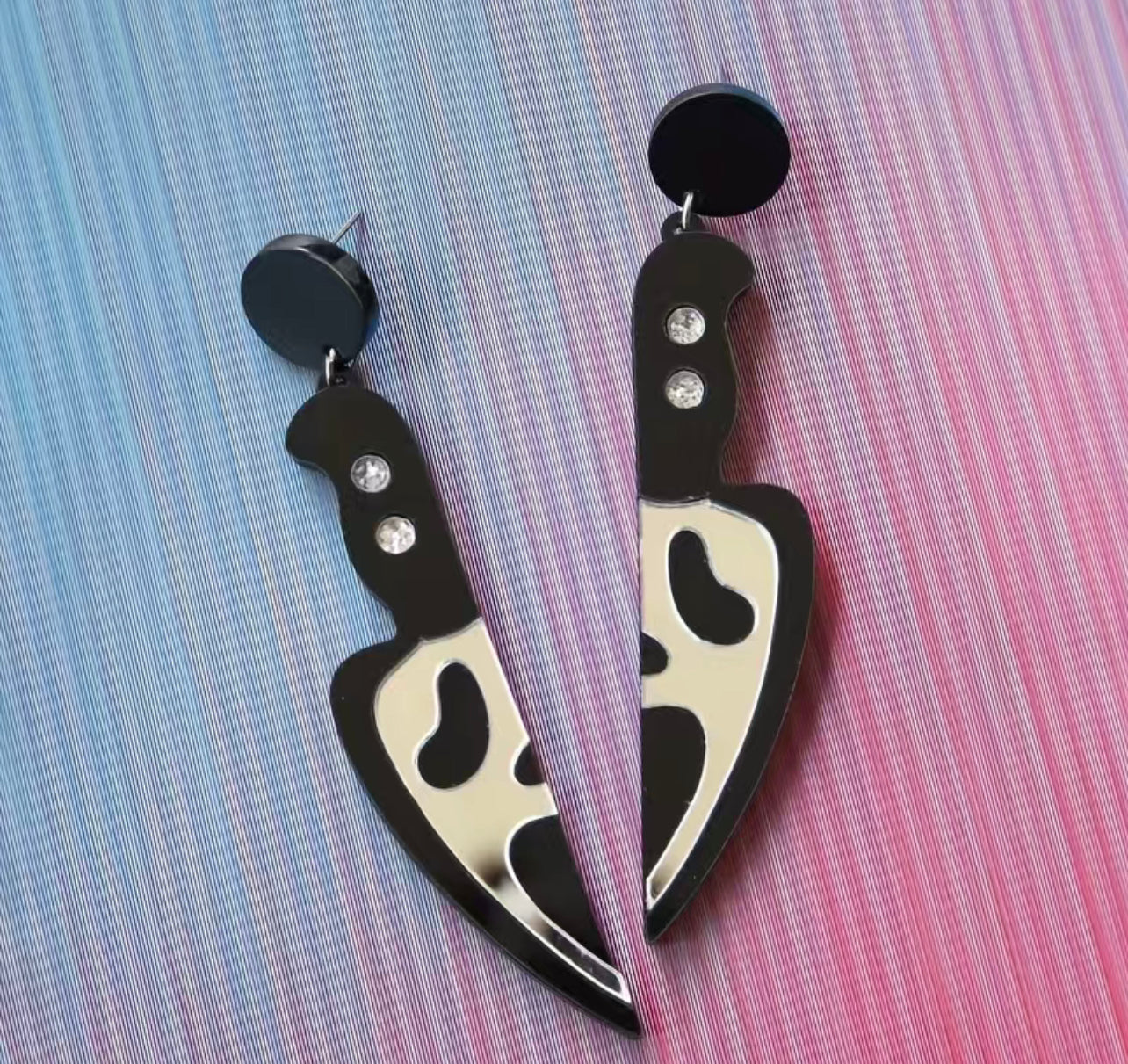 Ghost Face Earrings