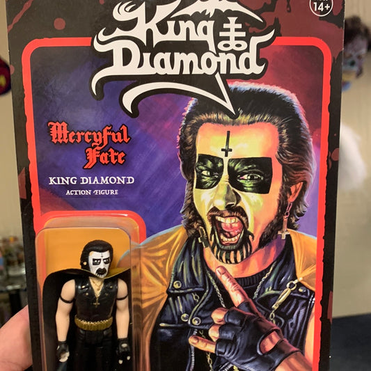 Super7 King Diamond Reaction Figure - King Diamond Mercyful Fate