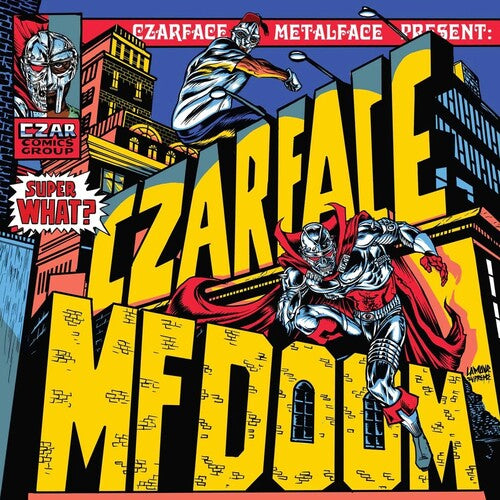 Czarface & MF Doom - Super What? (Black and white cover)