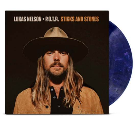 Lukas Nelson & Promise of the Real - Sticks & Stones (Indie Exclusive Blue & White Swirl)