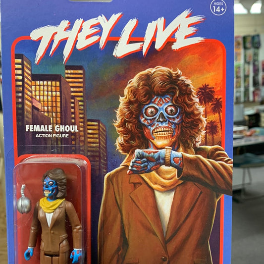 Super7 They Live Reaction Figure - Female Ghoul