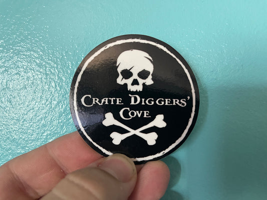 Crate Diggers Cove 2.5” Sticker