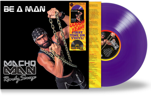 Macho Man Randy Savage - Be A Man (Repress Purple Vinyl)