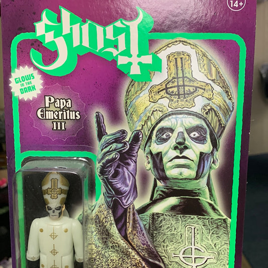 Super7 Ghost Reaction Figure - Glow Papa Emeritus III