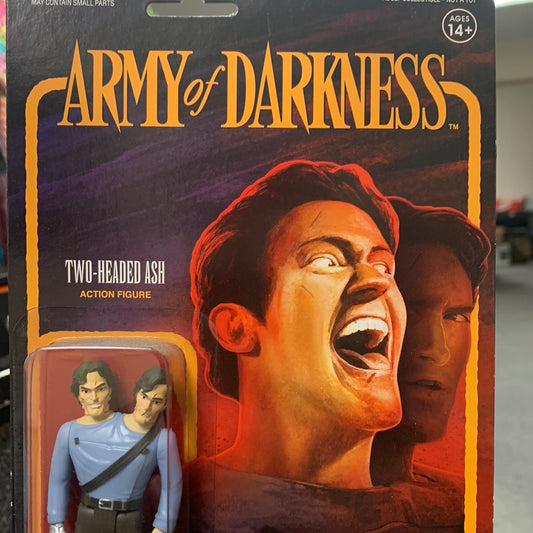 Super7 Army of Darkness Reaction Figure - Two-Headed Ash