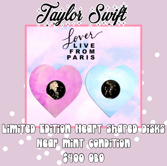 Taylor Swift - Live From Paris (Heart Shaped 2xLP)