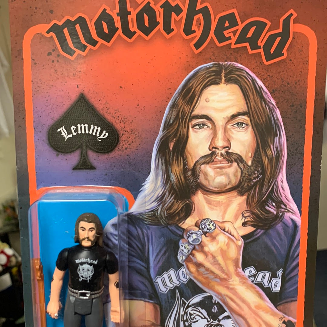 Super7 Motörhead Reaction Figure - Lemmy White Letters