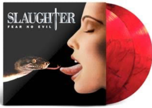 Slaughter - Fear No Evil (Red & Black Splatter)