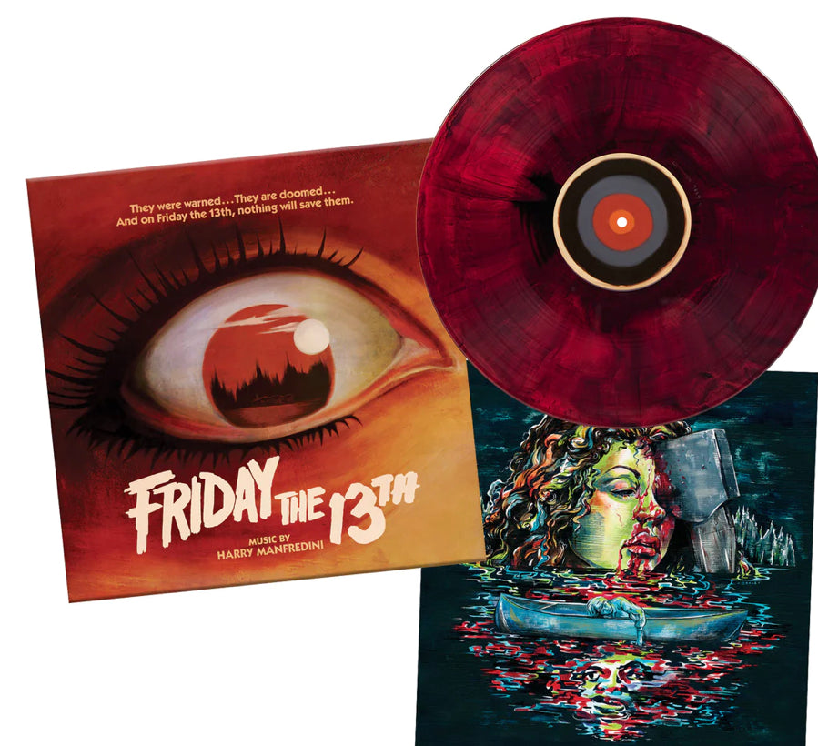 Friday the 13th (2023 Pressing on Blood Red/Black Swirl)