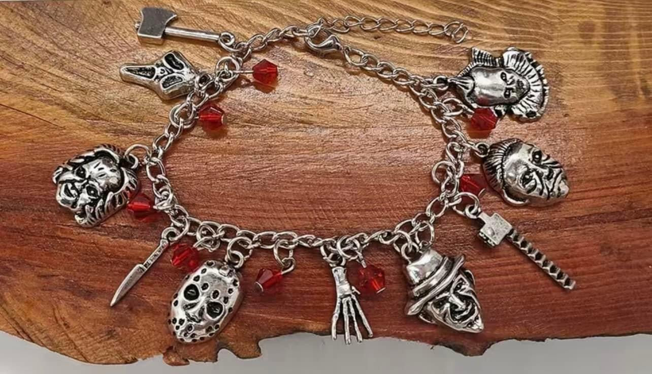 Horror Heroes Charm Bracelet