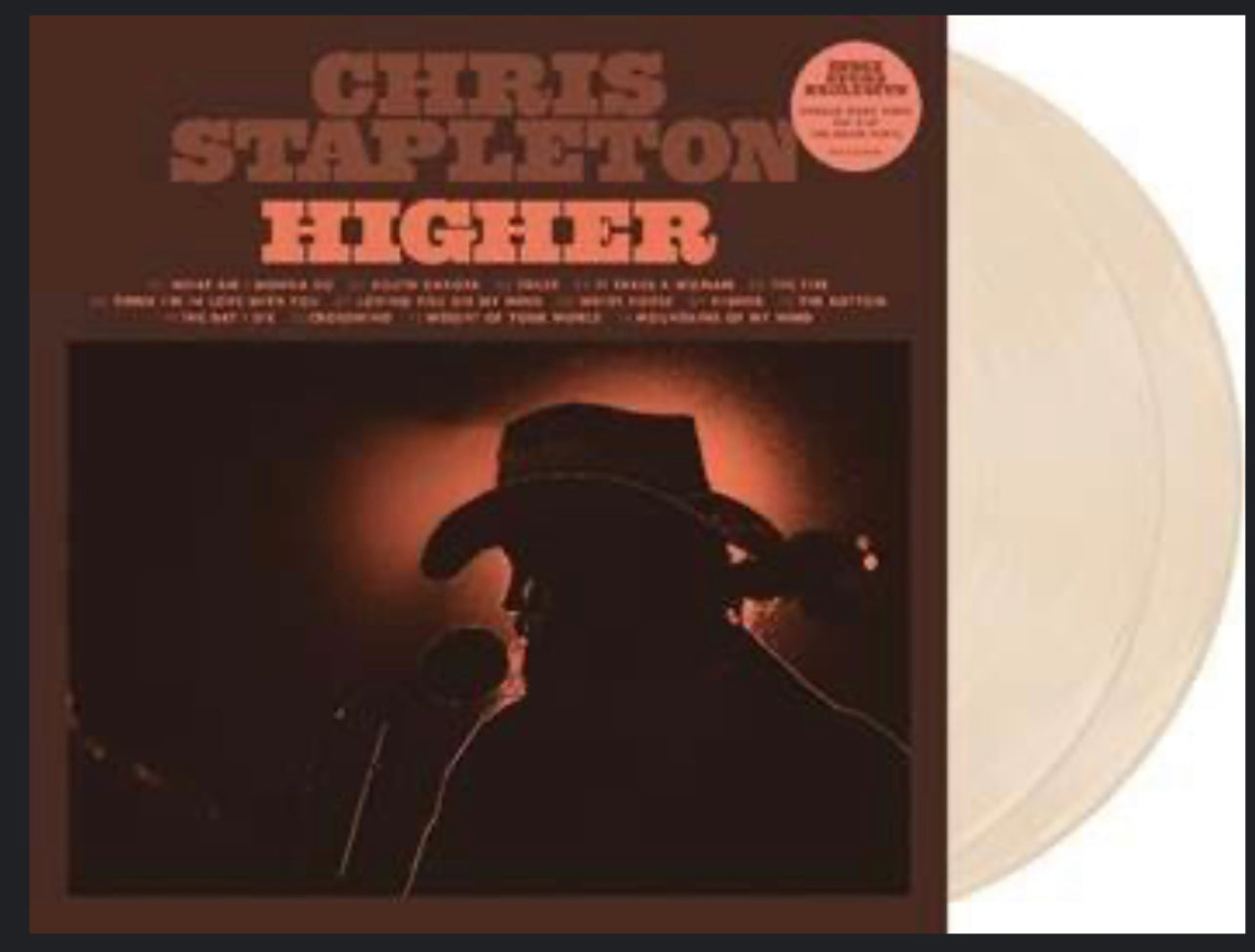 Chris Stapleton - Higher ( indie exclusive 2xLP Bone Vinyl)