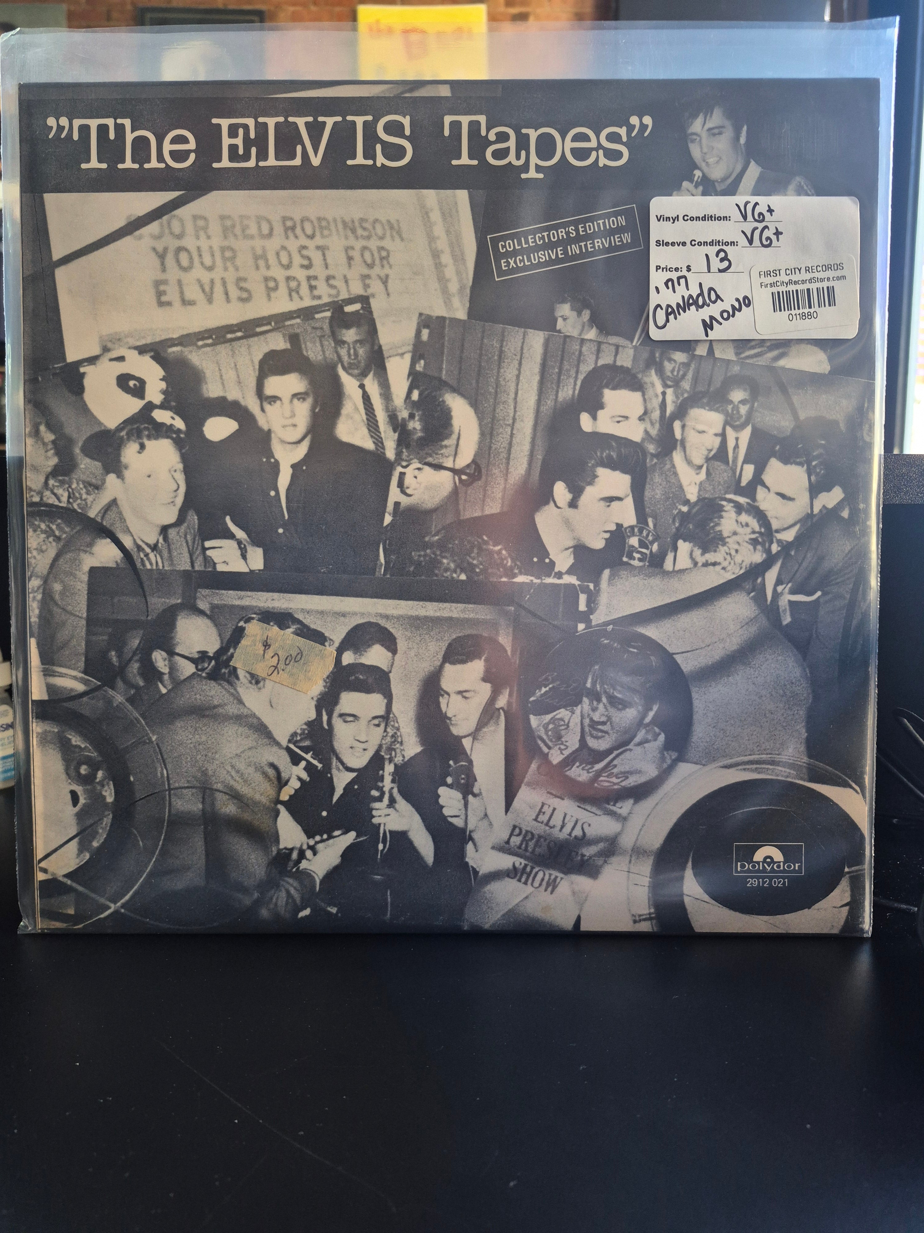 Elvis - The Elvis Tapes: Exclusive Interview Album (1977, Canadian Pressing, USED)