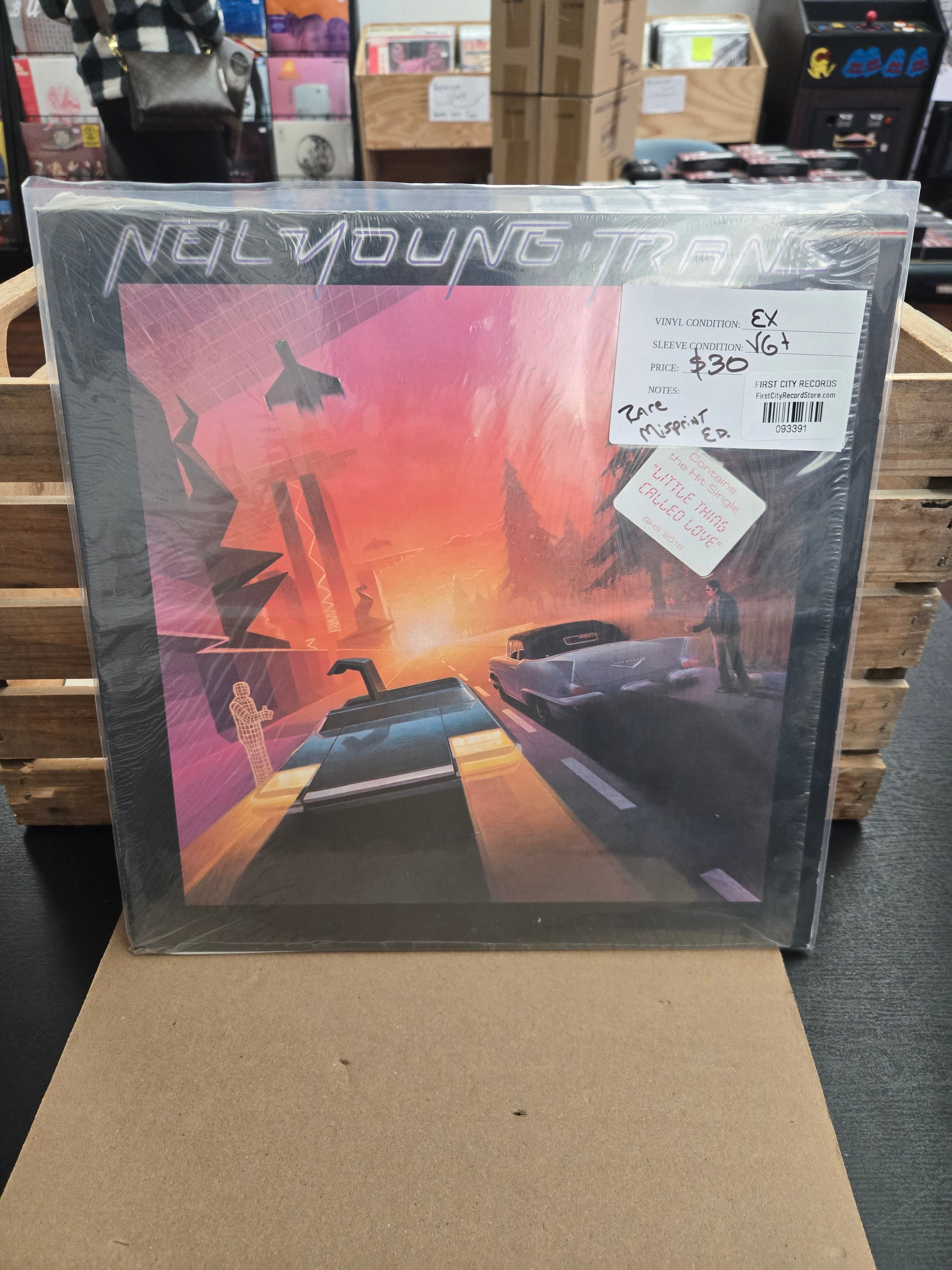 Neil Young - Trans (Rare Misprint Edition)