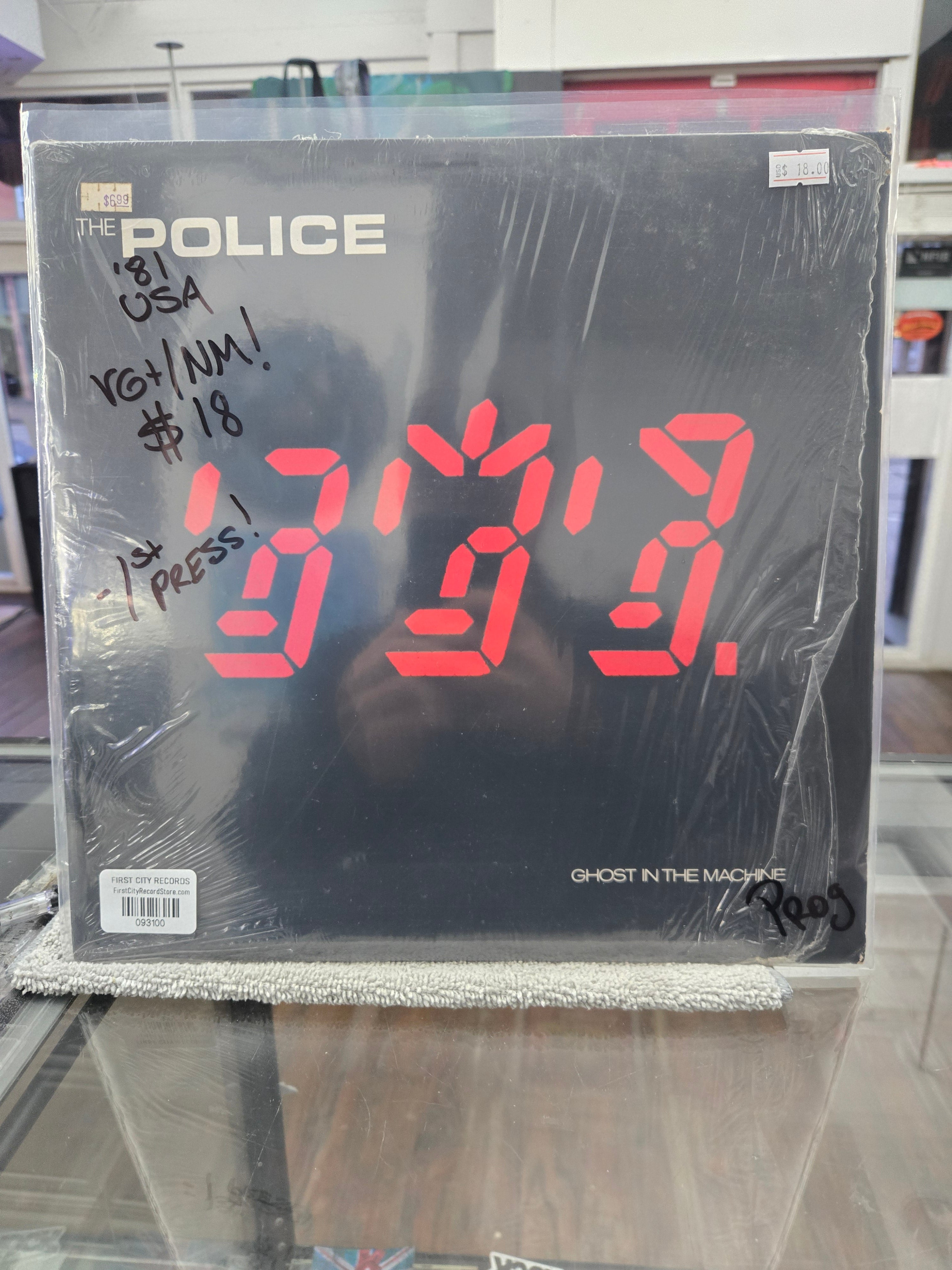 The Police - Ghost In The Machine (1981, First Press)