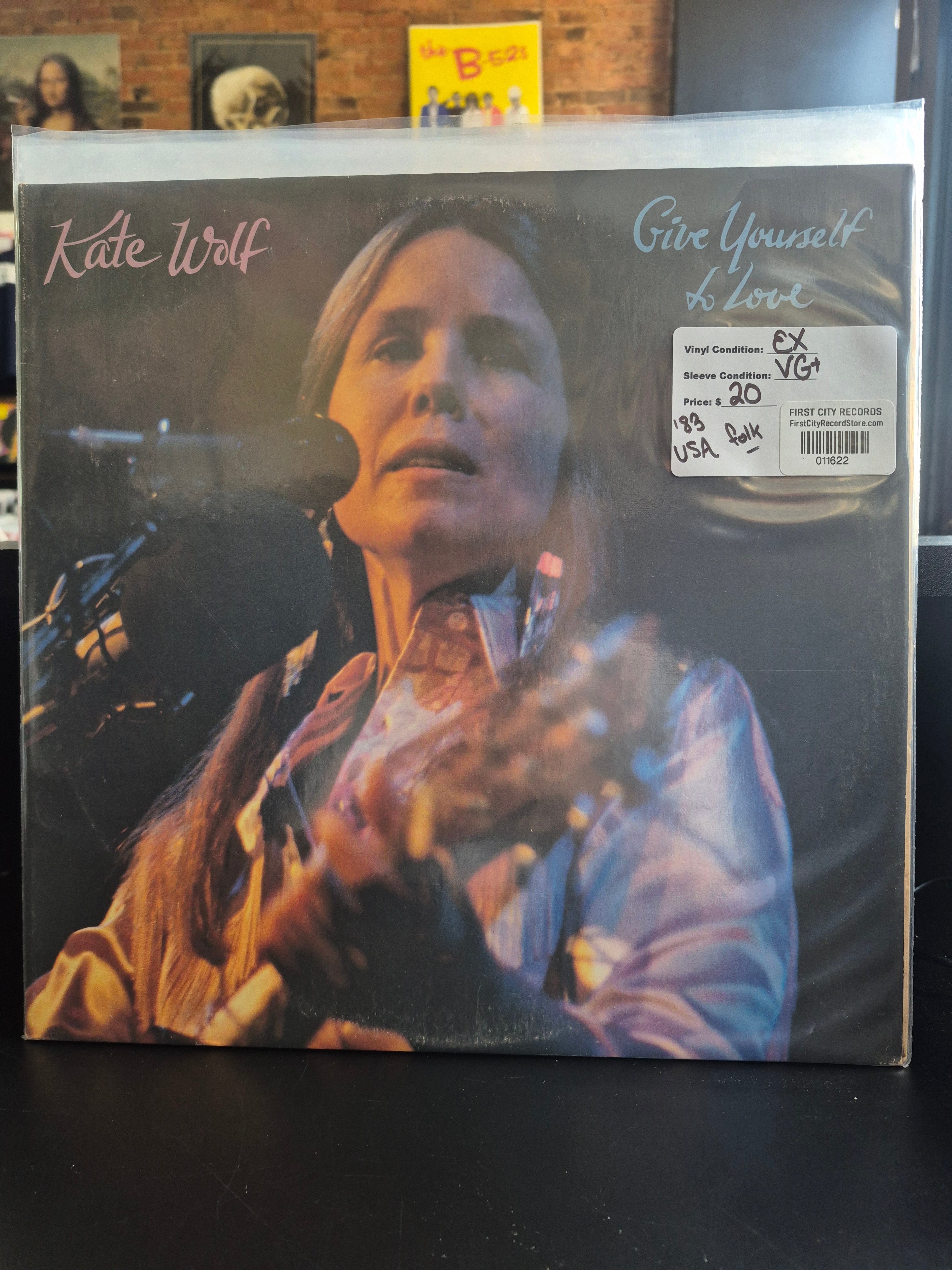 Kate Wolf - Give Yourself to Love (1983, USED)