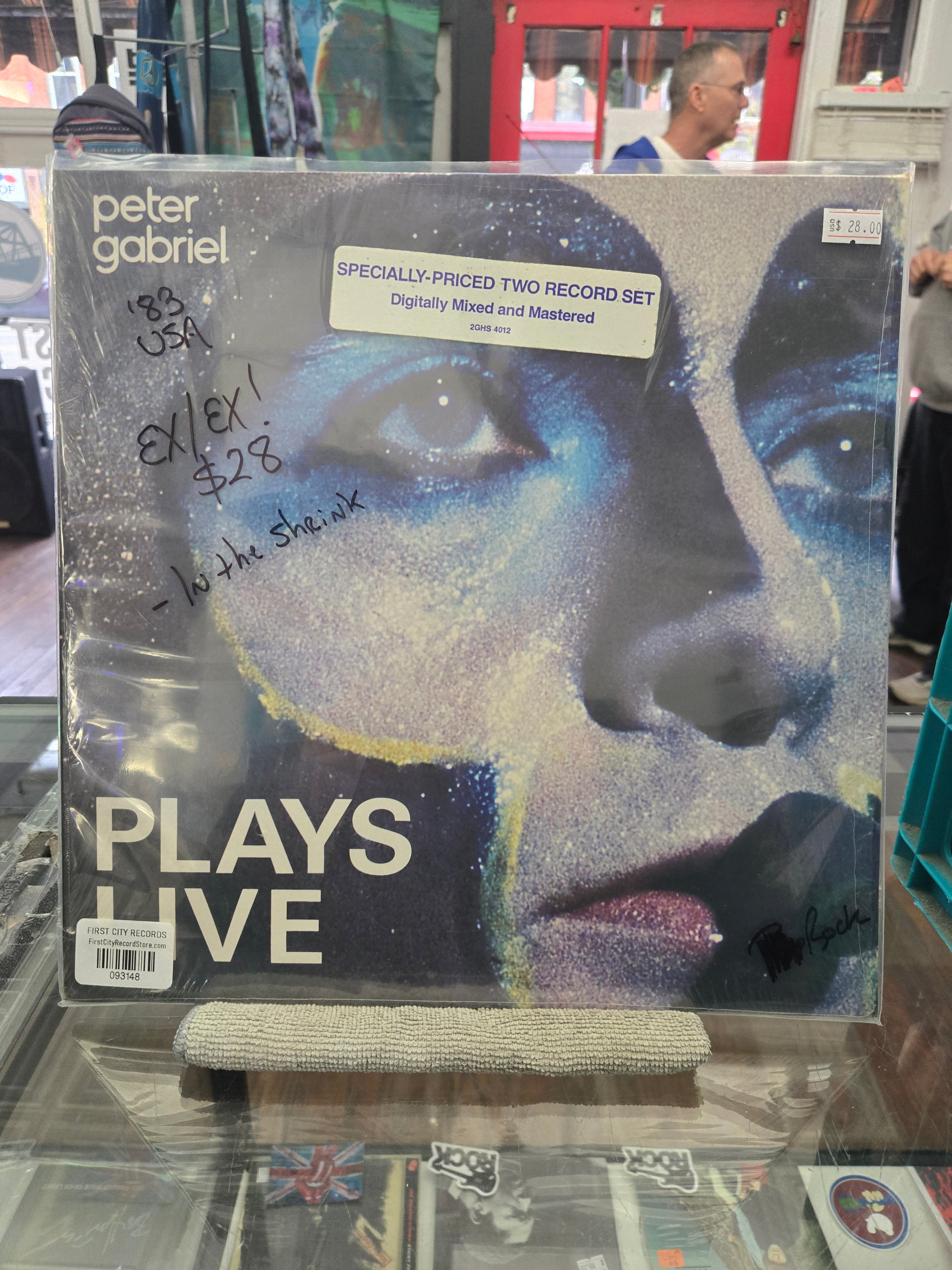 Peter Gabriel - Plays Live (1983, In Shrink)