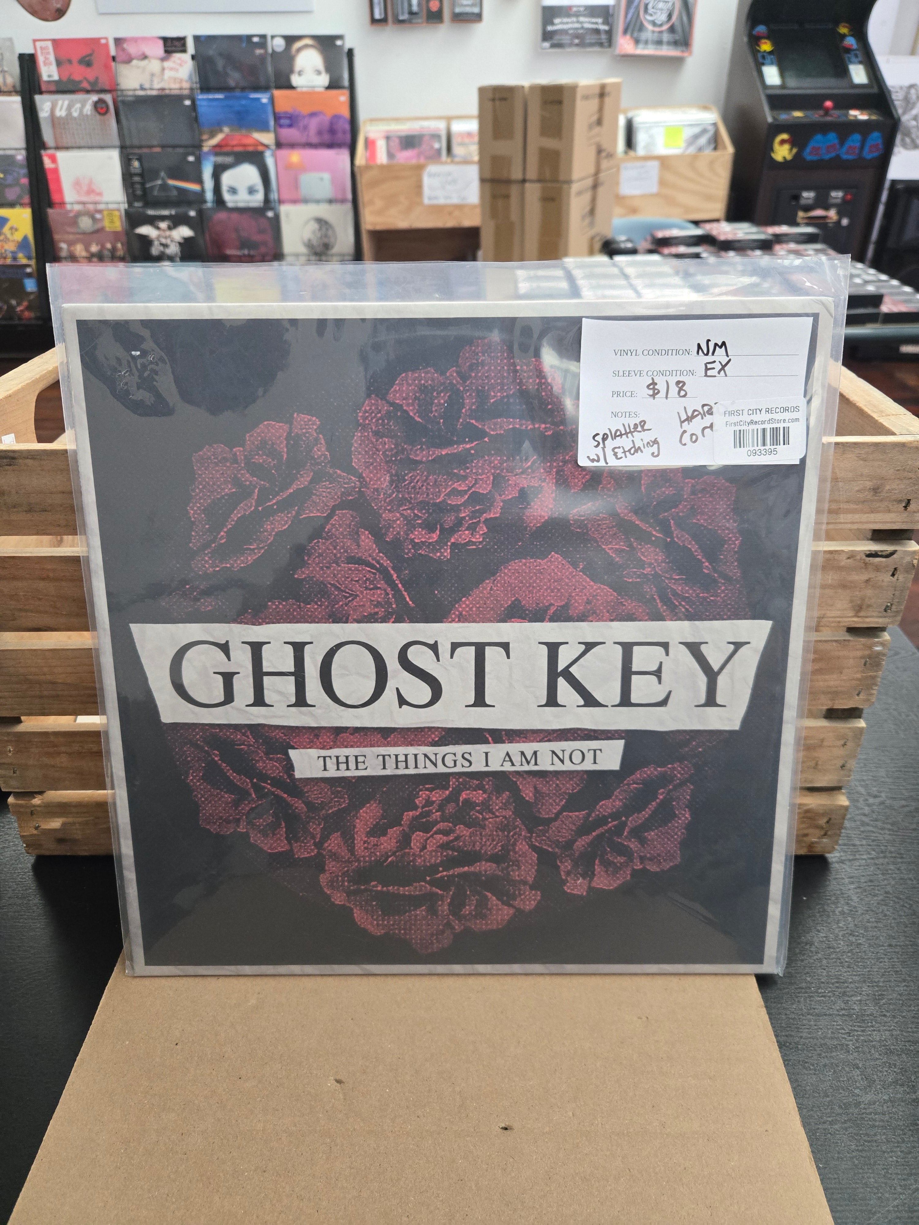 Ghost Key - The Things I Am Not (Splatter Vinyl, Etched)