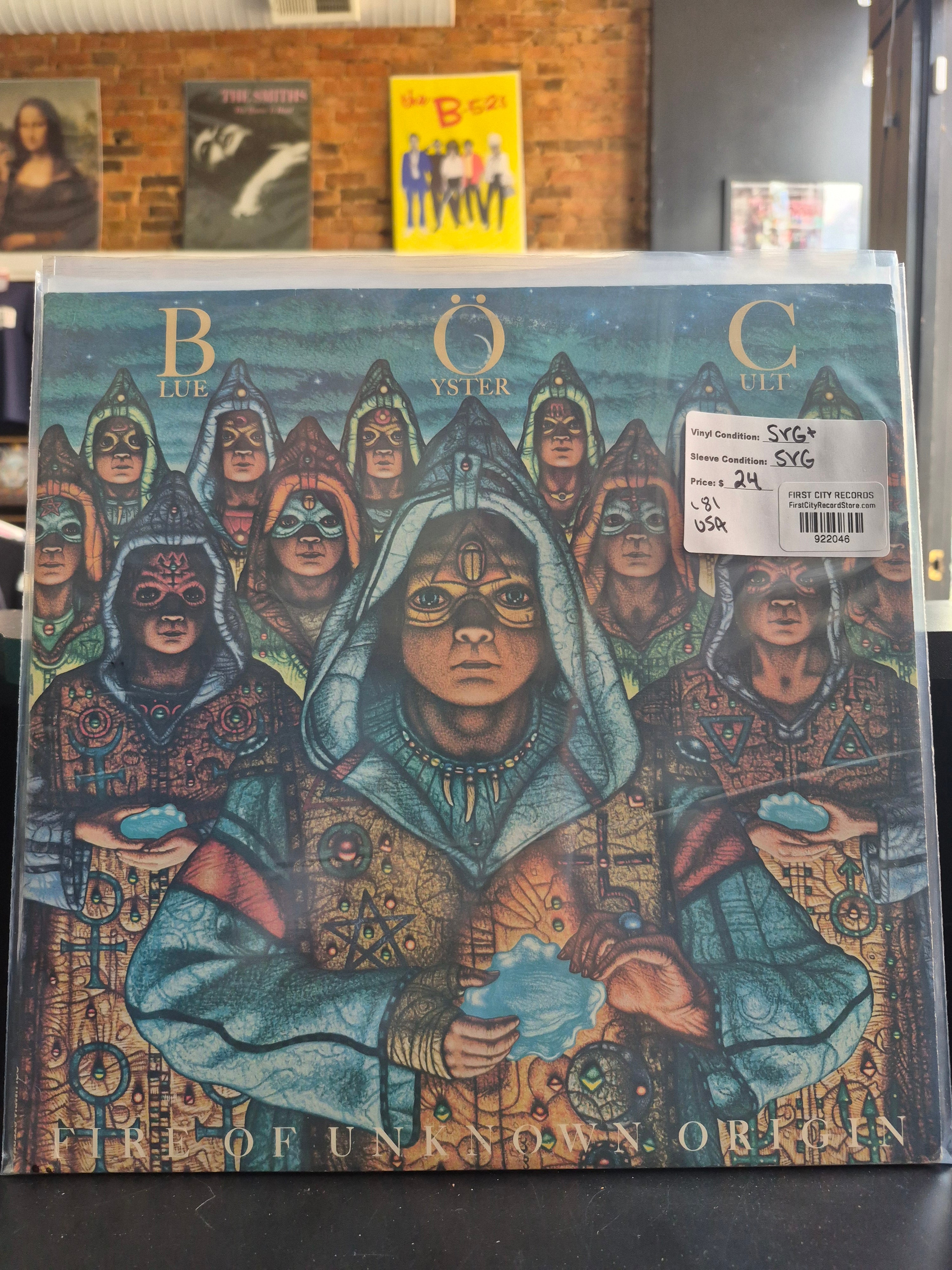 Blue Oyster Cult - Fire of Unknown Origin (1981, USED)