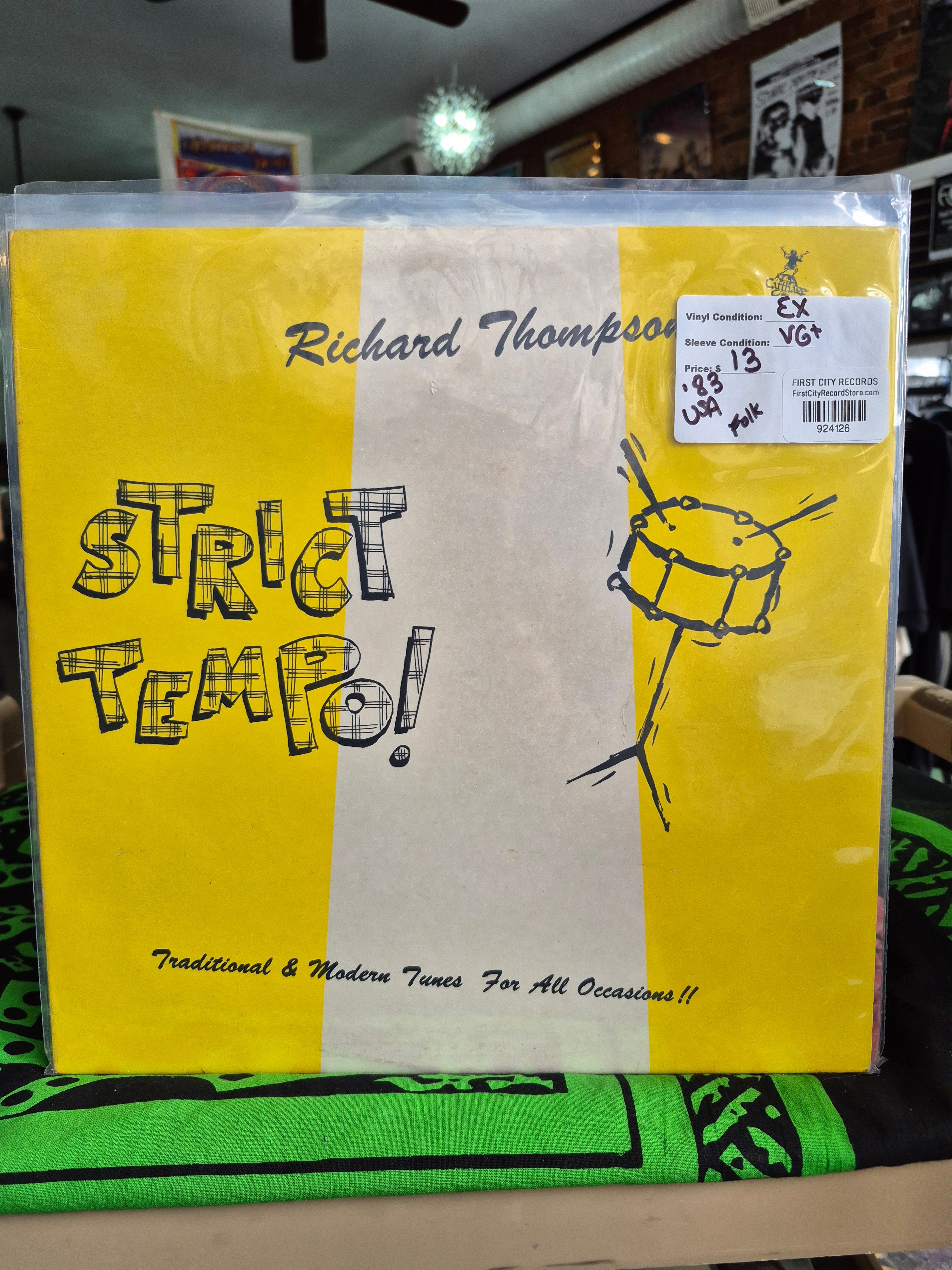 Richard Thompson - Strict Tempo! (1983, USED)