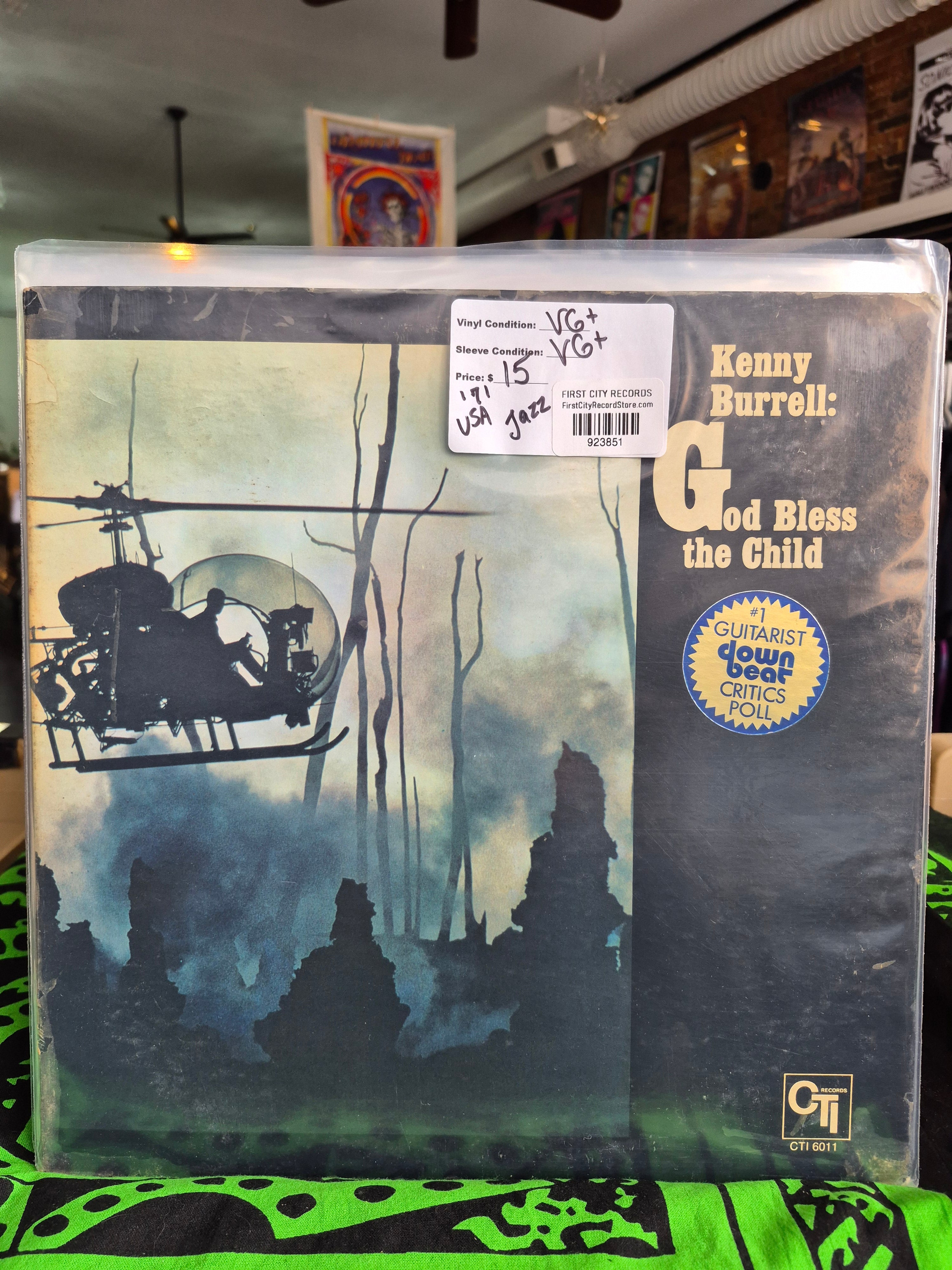 Kenny Burrell - God Bless The Child (1971, USED)