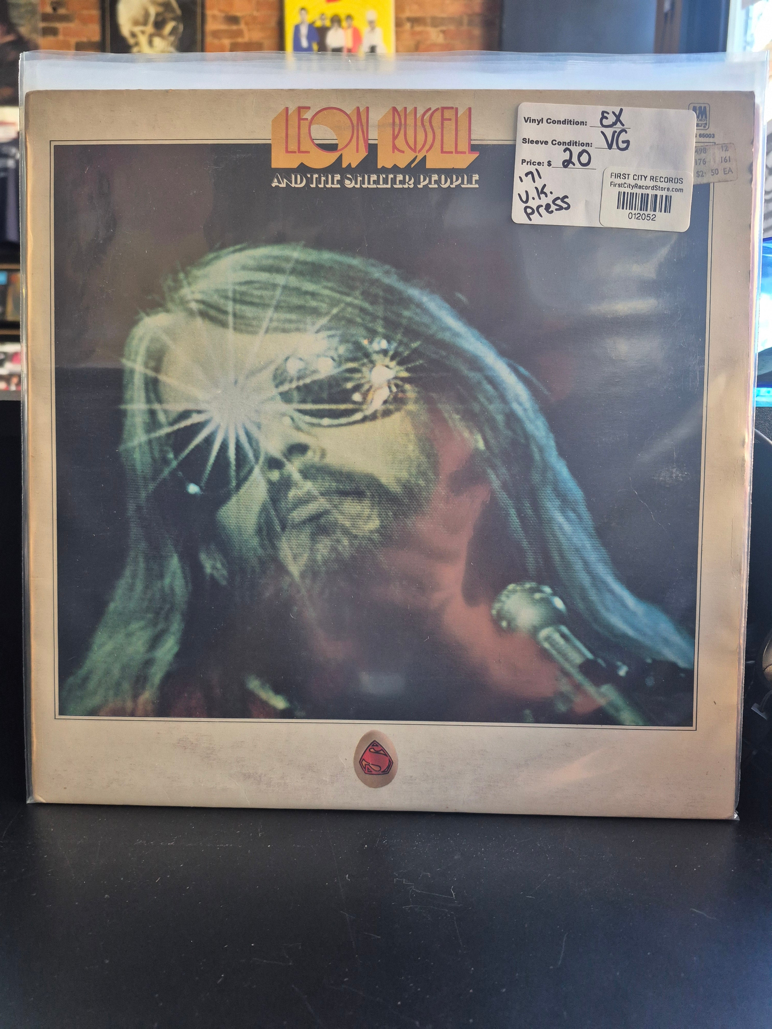Leon Russell and the Shelter People - Self Titled (1971 U.K. Pressing, USED)