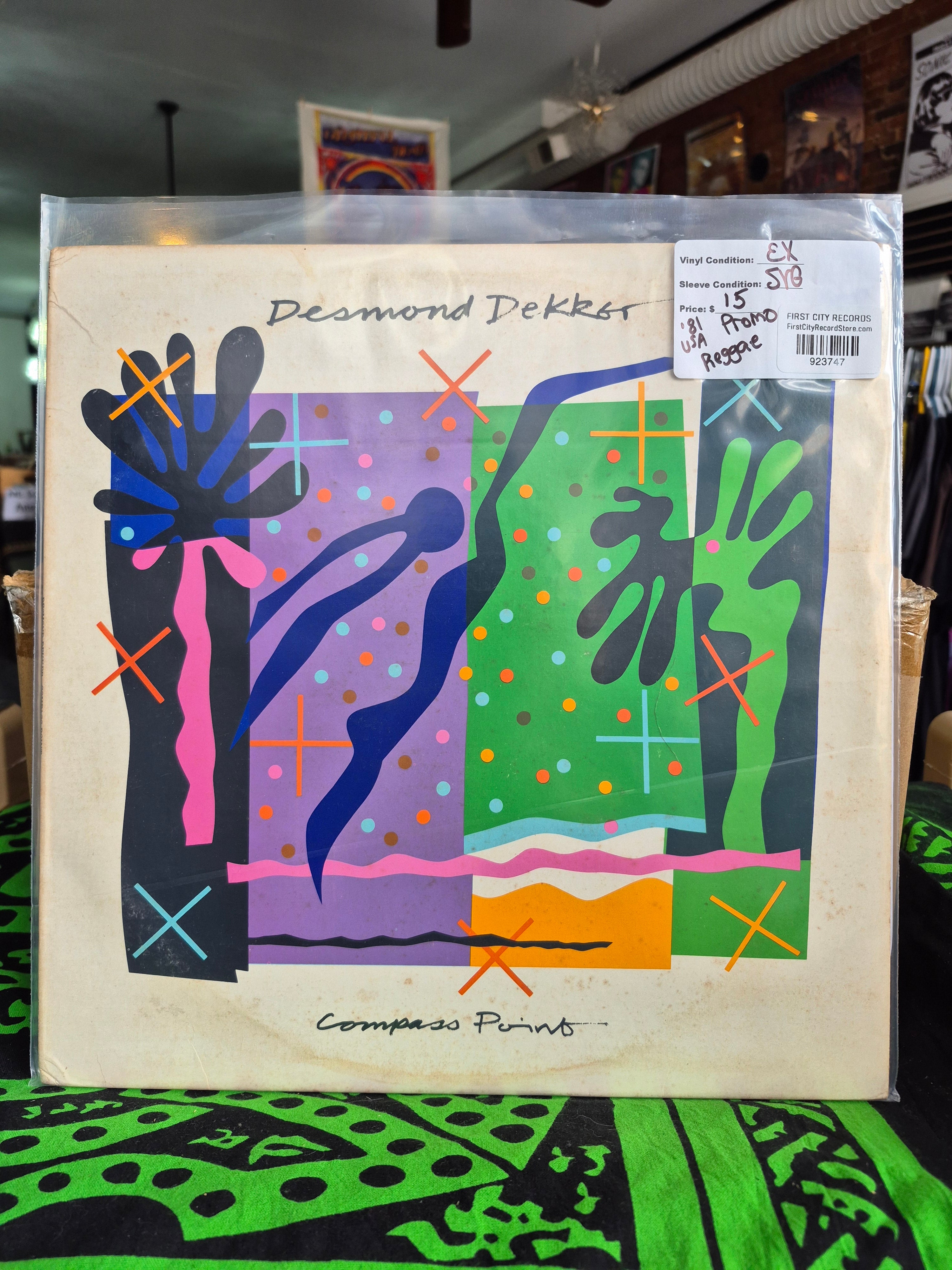Desmond Dekker - Compass Point (1981, Promo, USED)