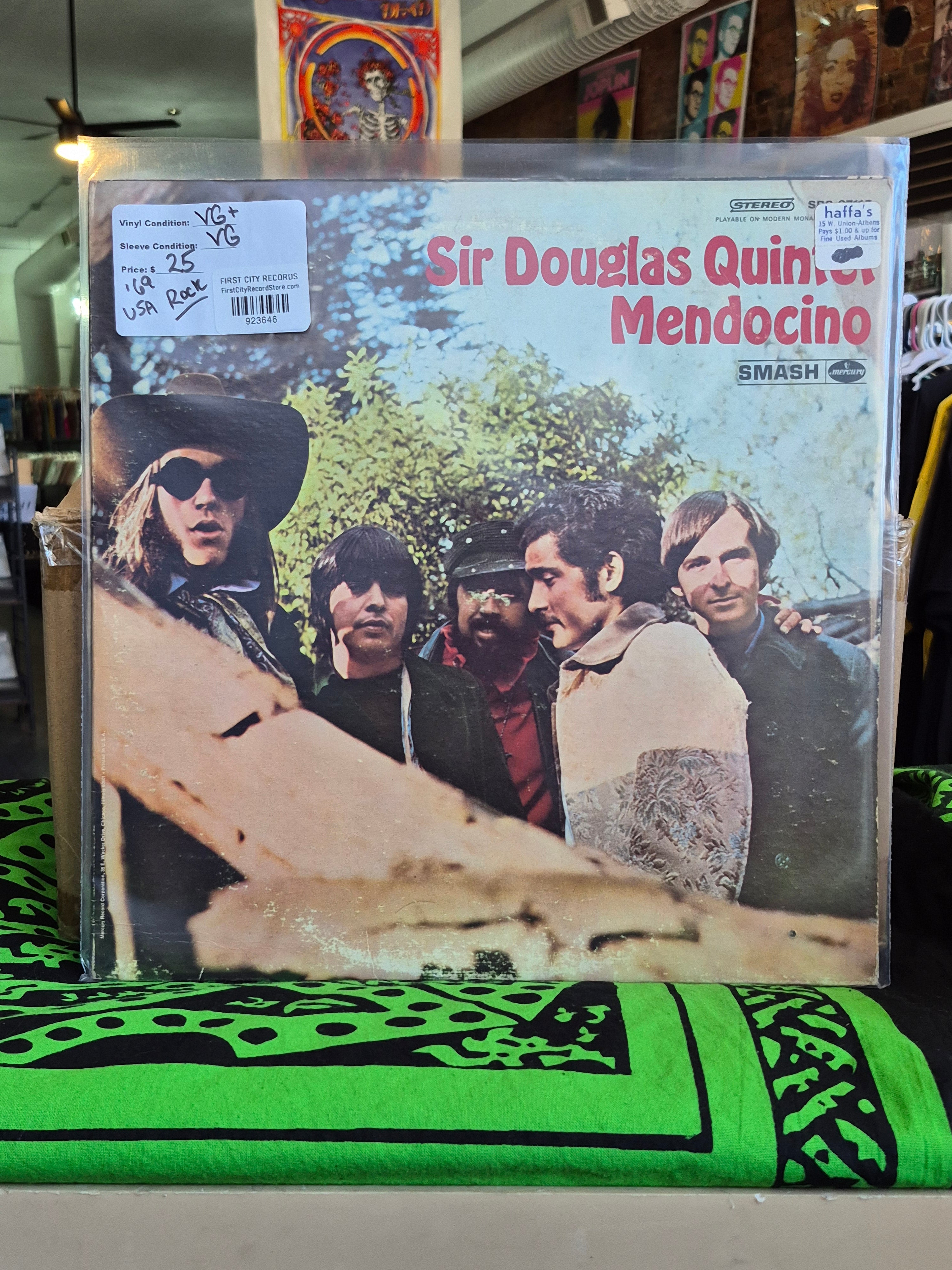 Sir Douglas Quintet - Mendocino (1969, USED)