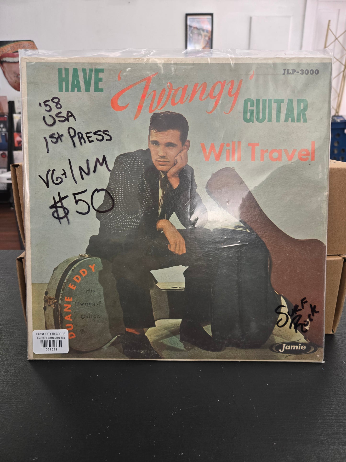 Duane Eddy - Have 'Twangy' Guitar Will Travel (1958, First Press)