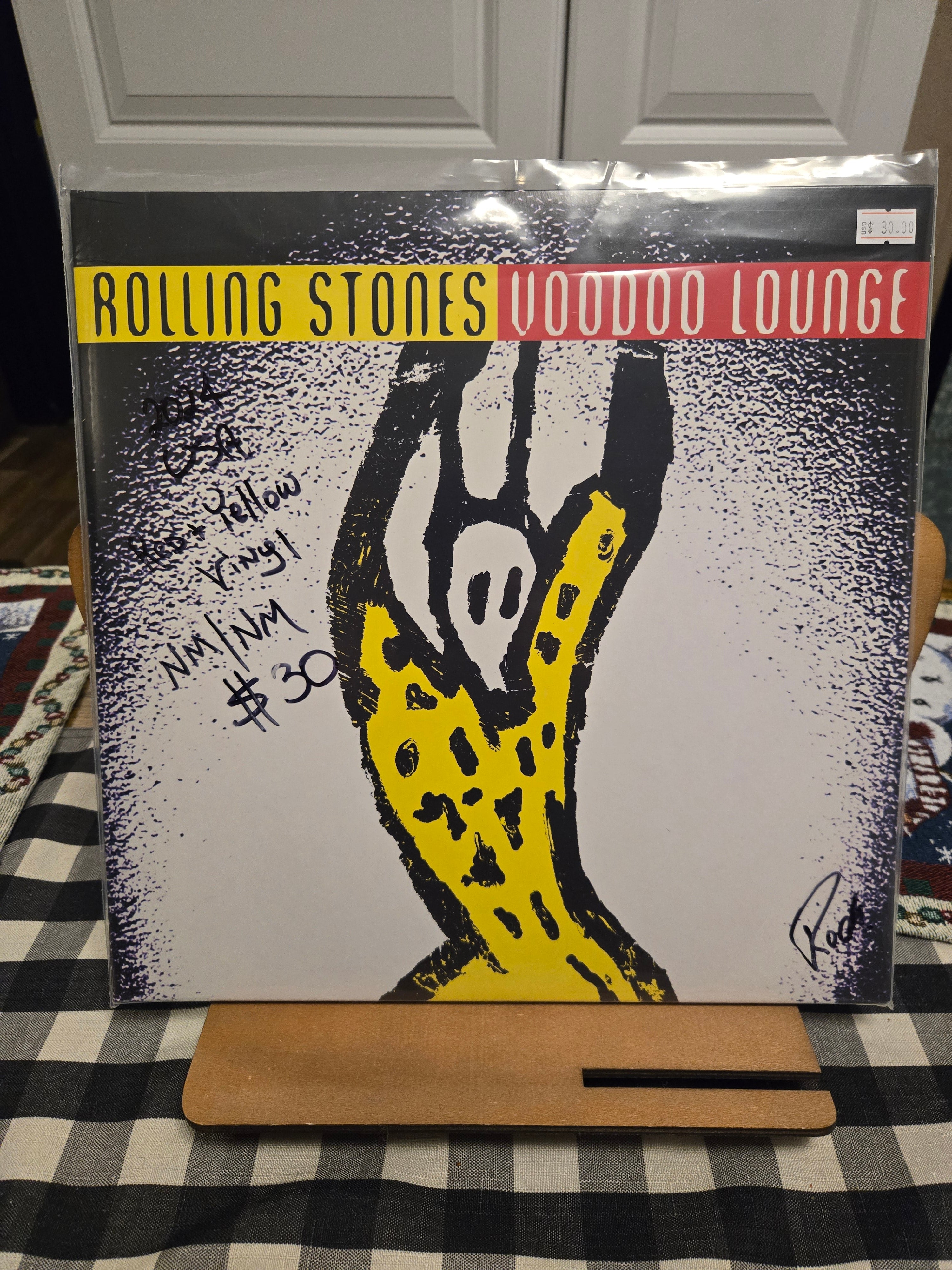 Rolling Stones - Voodoo Lounge (2024, Red/Yellow Vinyl)