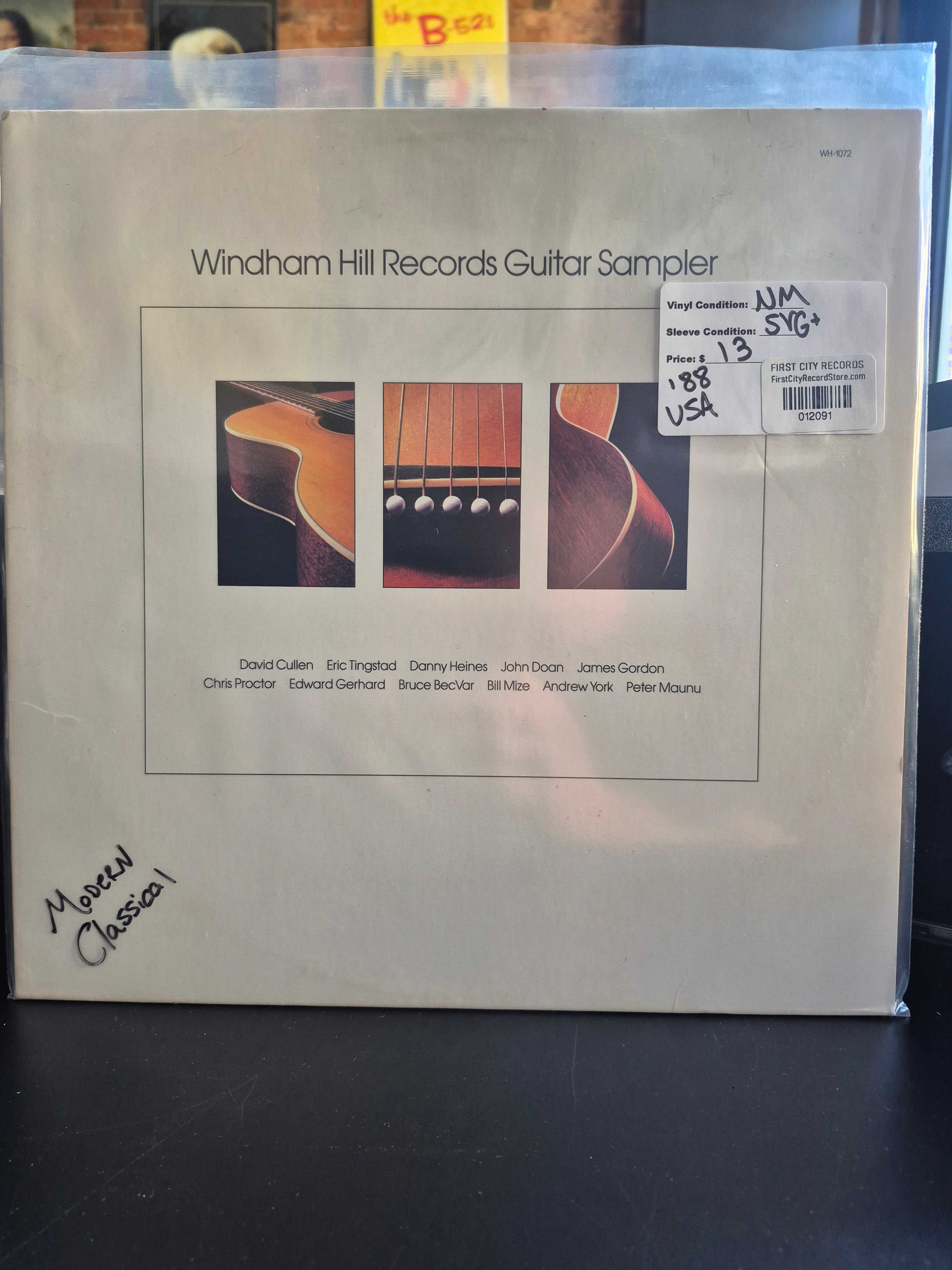 Windham Hill Records Guitar Sampler (1988, USED)