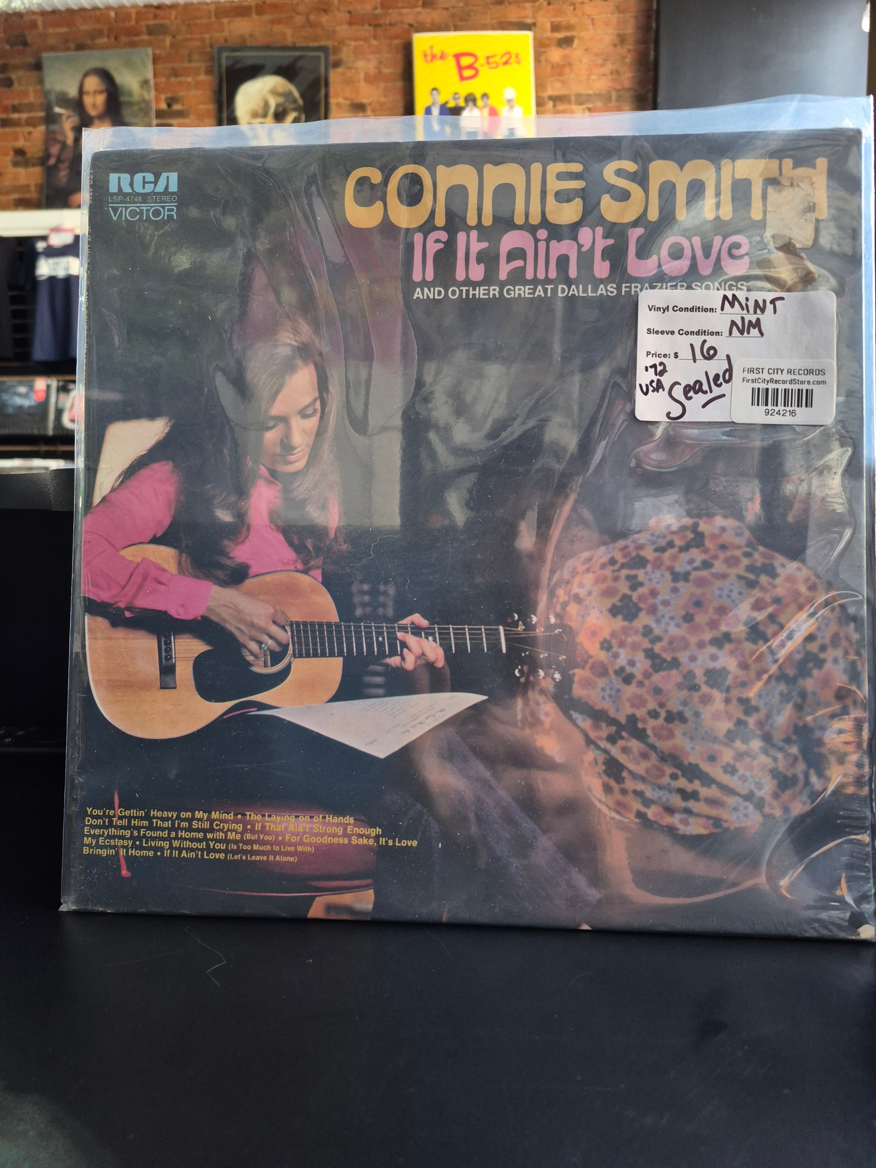 Connie Smith - If It Ain't Love (1972, Sealed, USED)