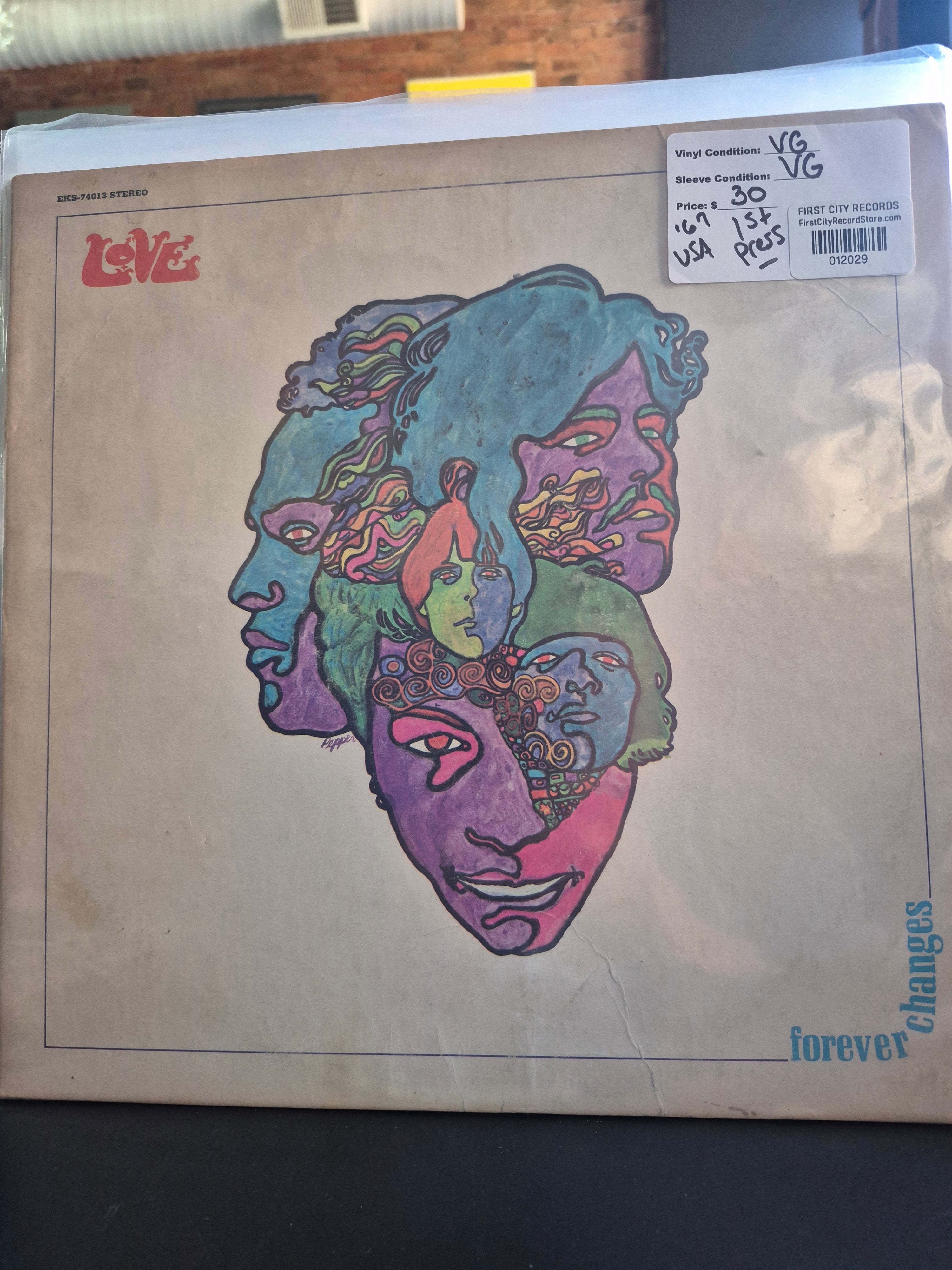 Love - Forever Changes (1967, 1st Pressing, USED)