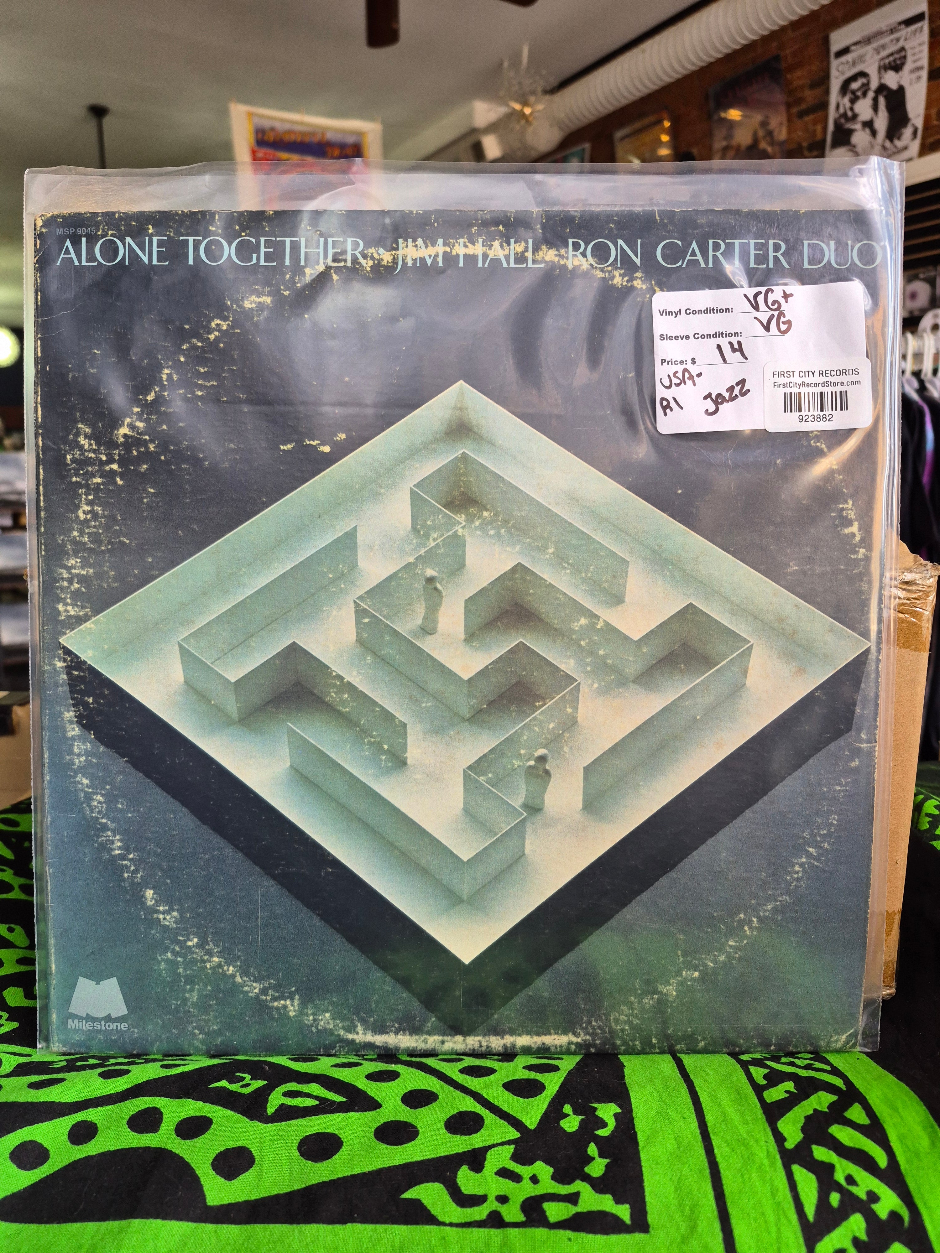 Jim Hall, Ron Carter Duo - Alone Together (USED)