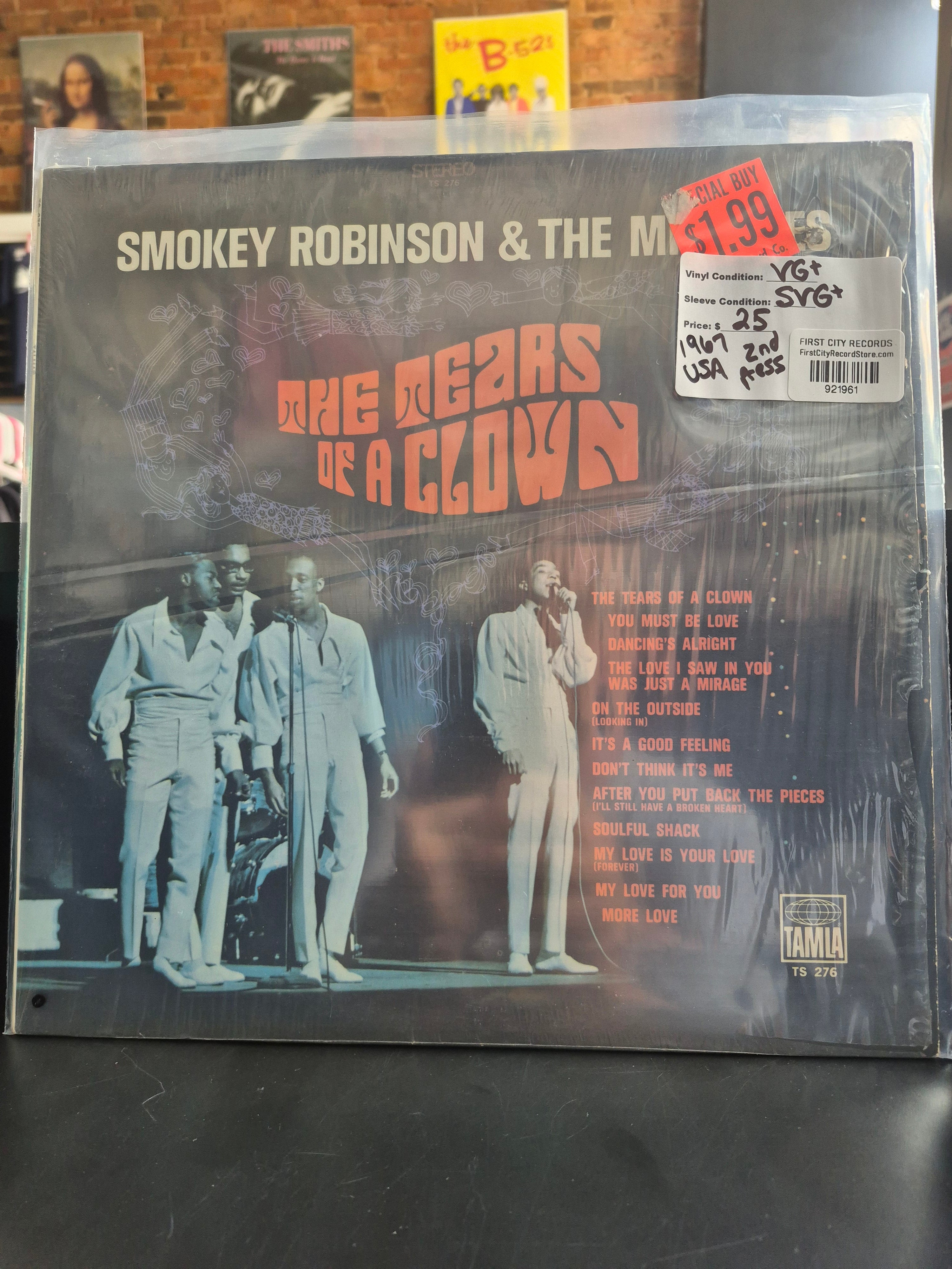 Smokey Robinson & The Miracles - Tears of a Clown (1967, USED)