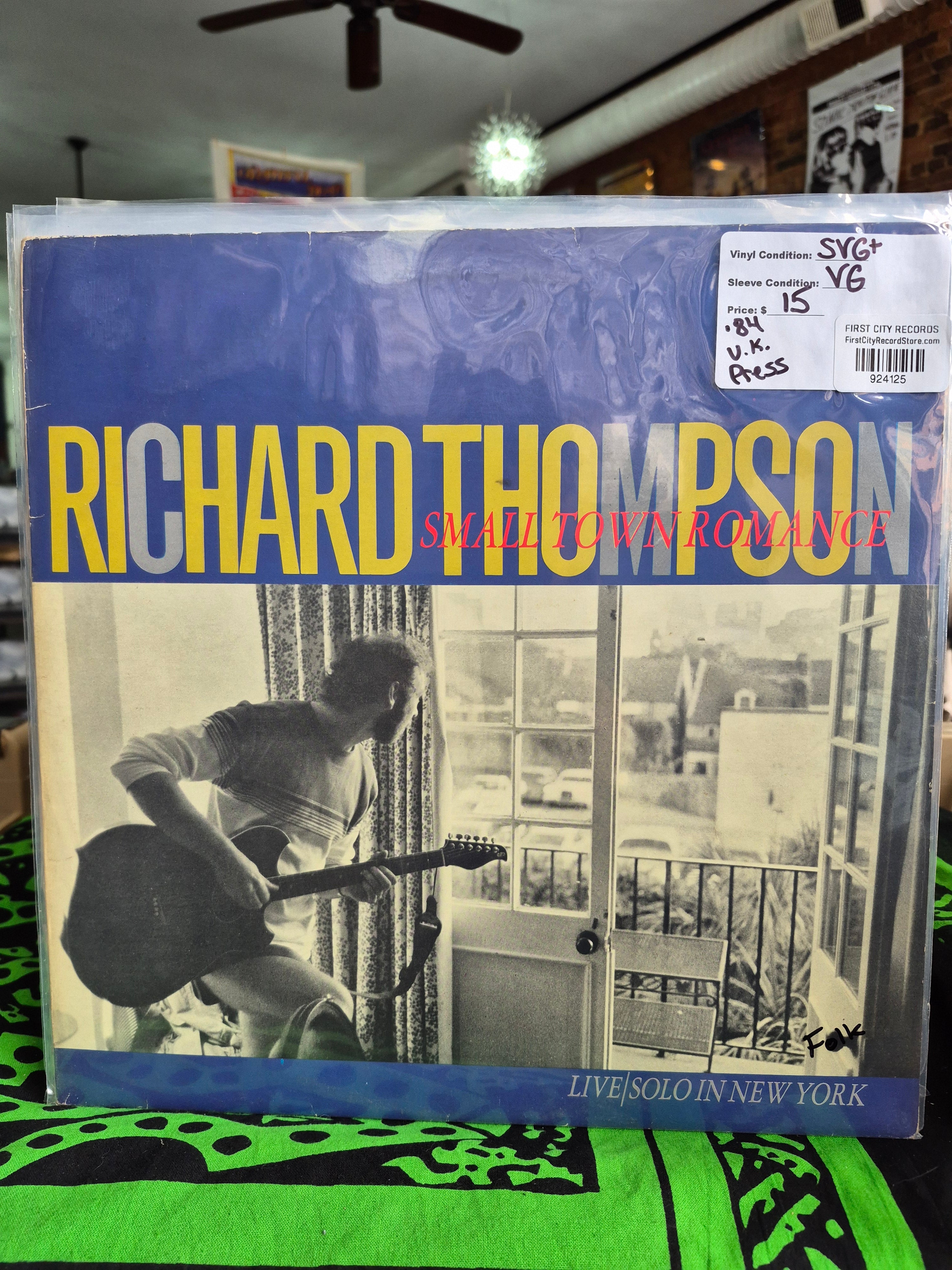 Richard Thompson - Small Town Romance (1984 U.K. Pressing, USED)