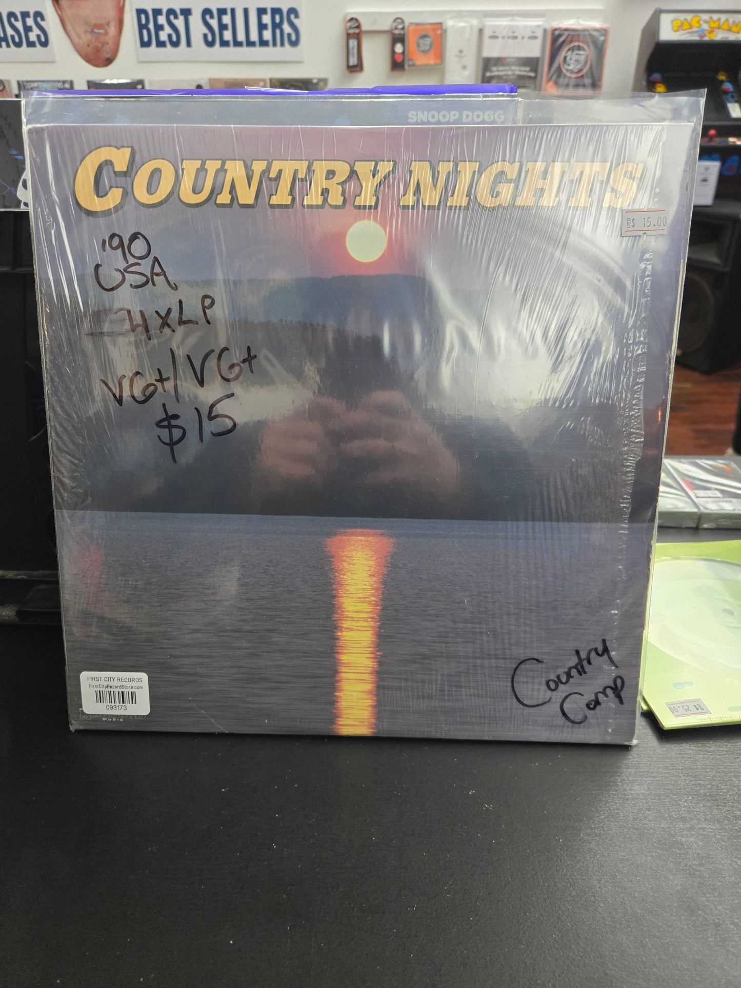 Country Nights Compilation (1990, 4x LP)