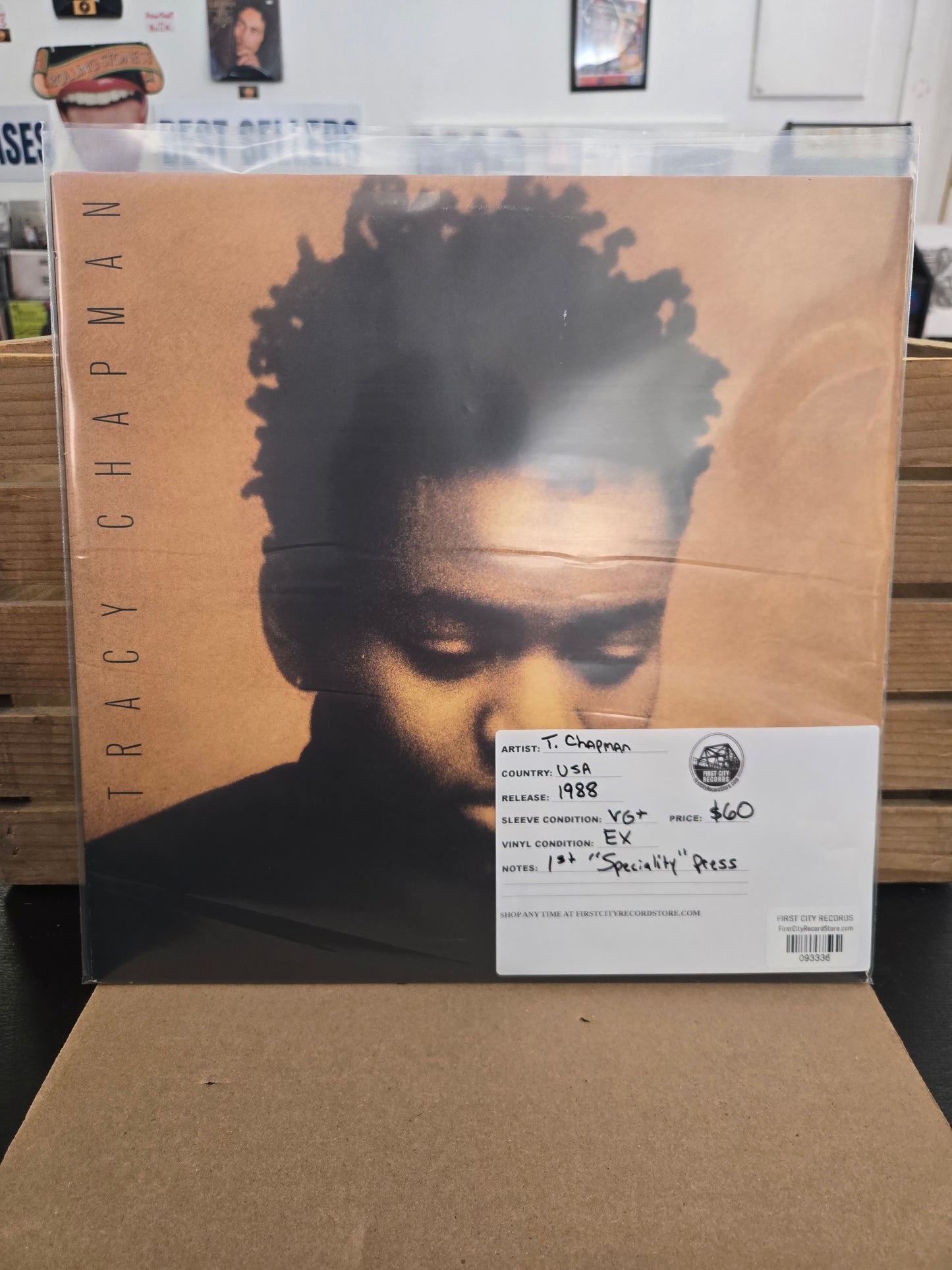 Tracy Chapman - Self Titled (1988, 1st Specialty Pressing)