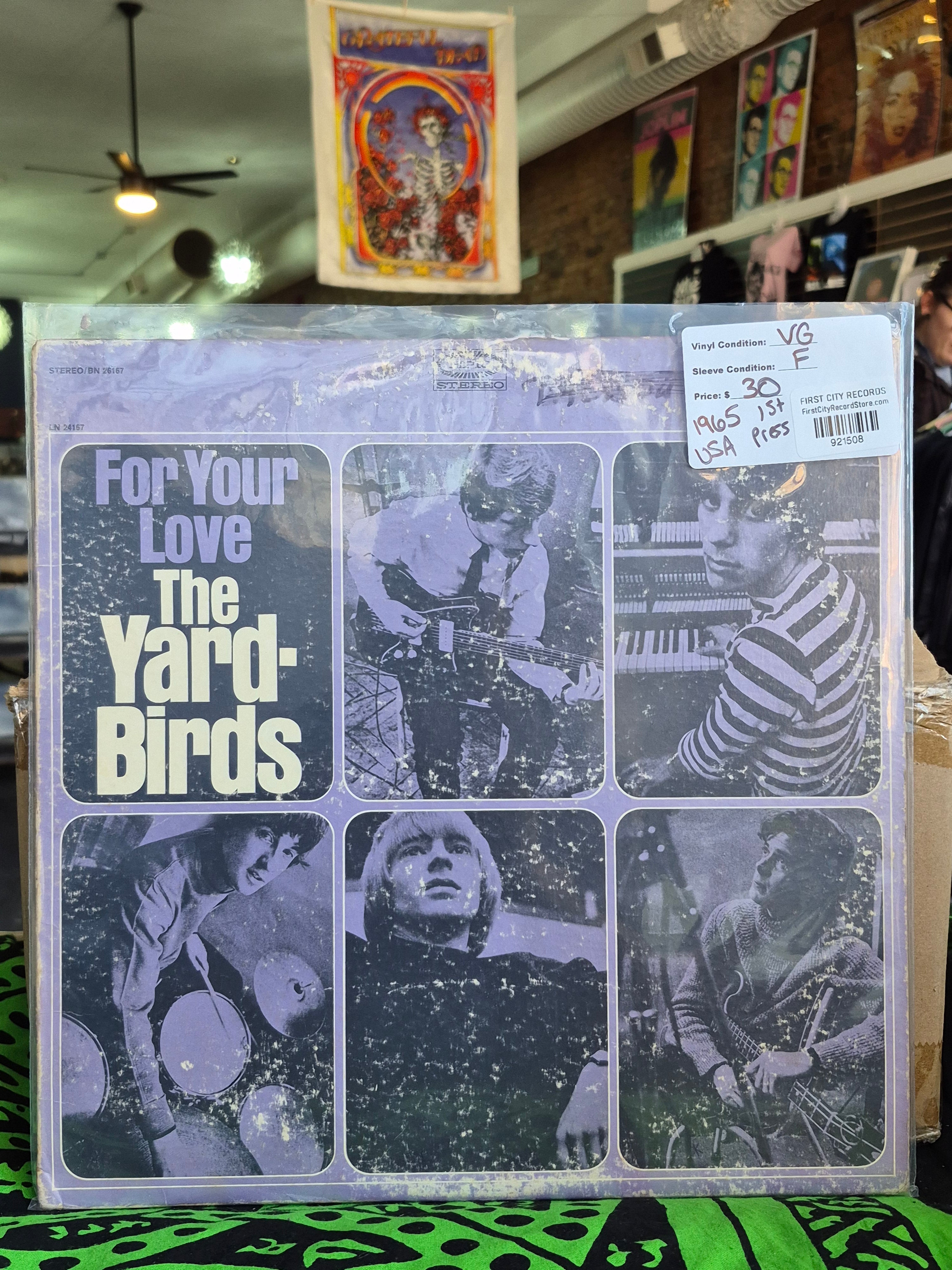 Yardbirds - For Your Love (1965, USED)