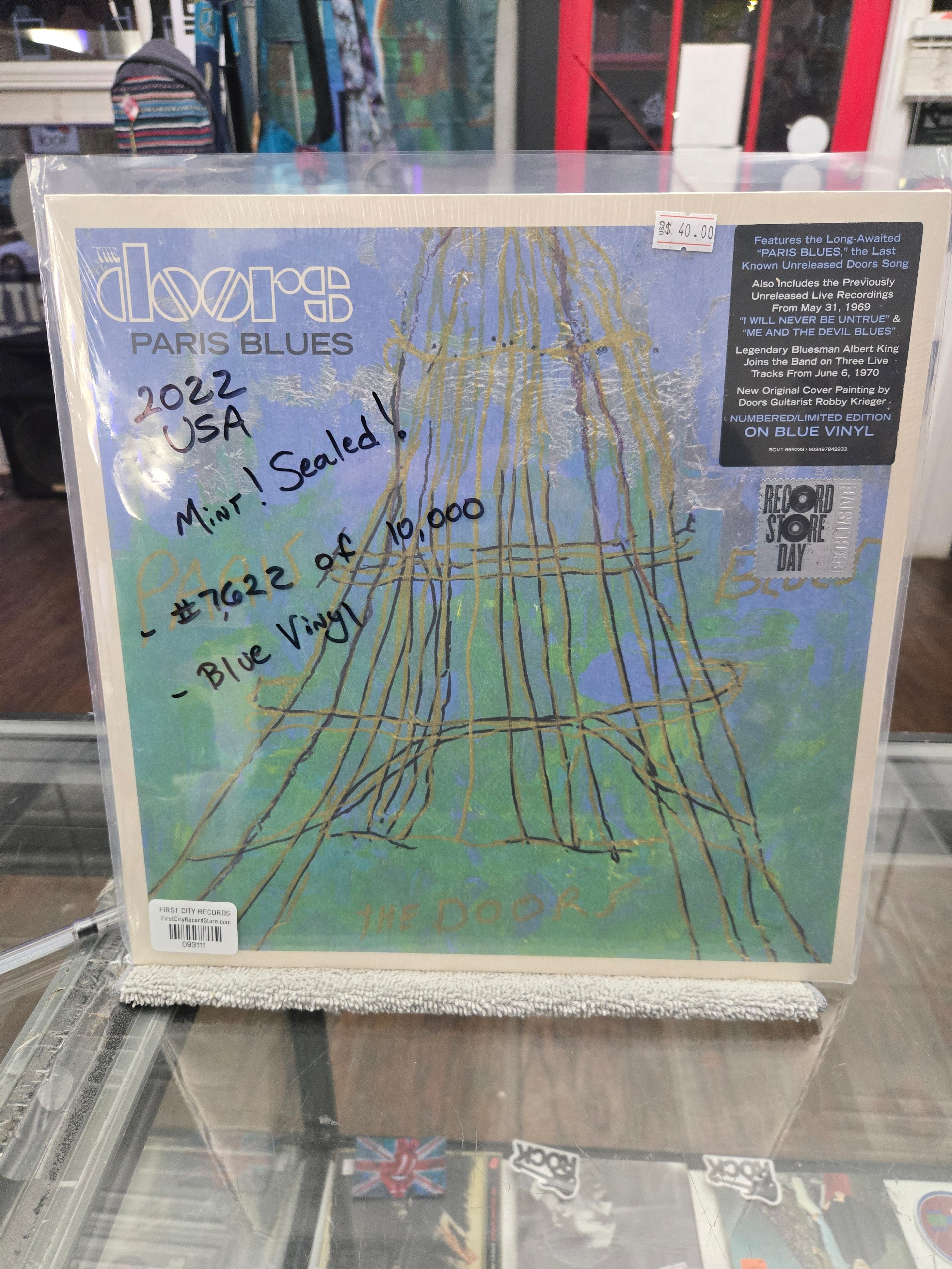 The Doors - Paris Blues (2022 RSD, Sealed Blue Vinyl)