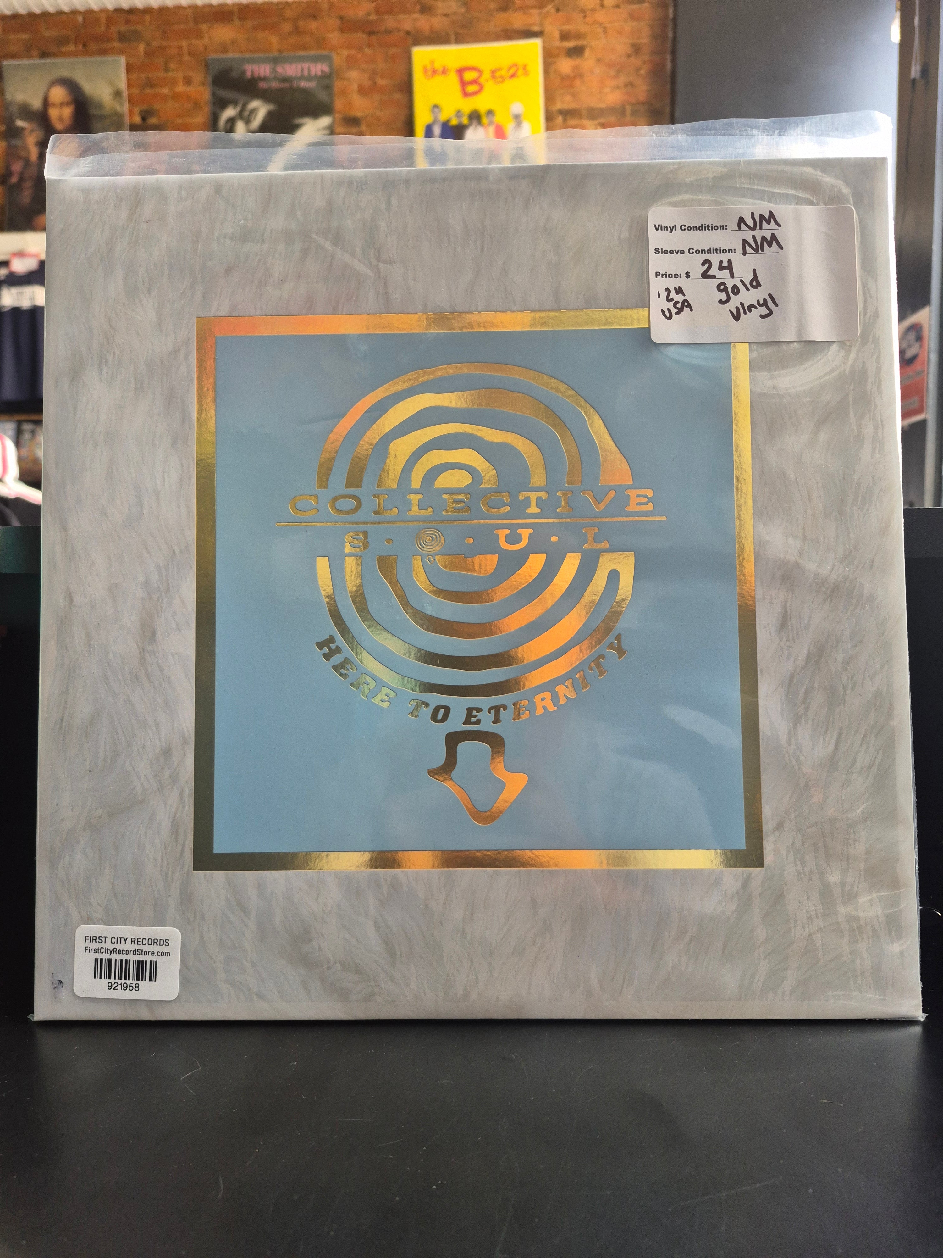 Collective Soul - Here to Eternity (2024, Gold Vinyl, USED)