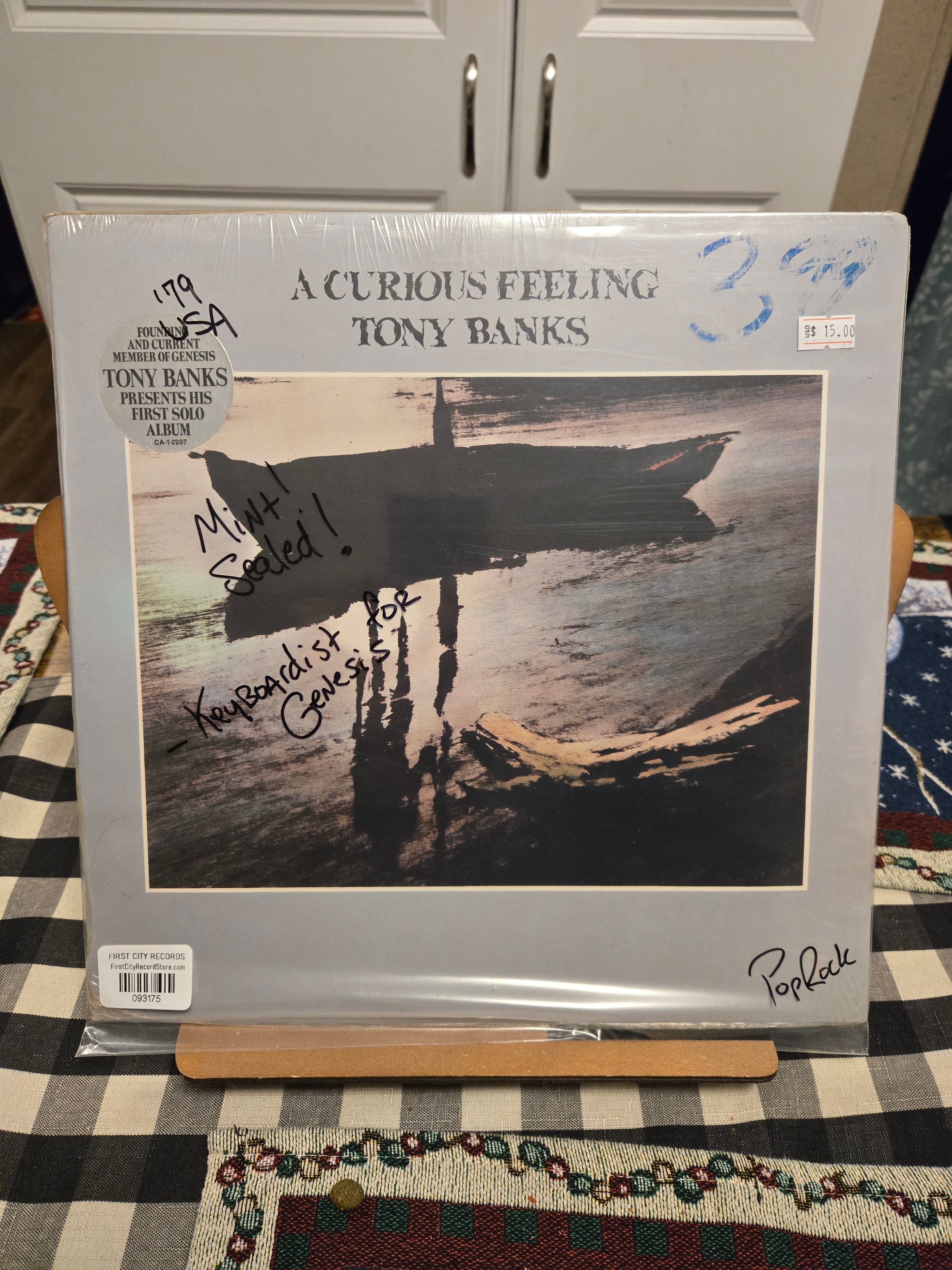 Tony Banks - A Curious Feeling  (1979, Sealed)
