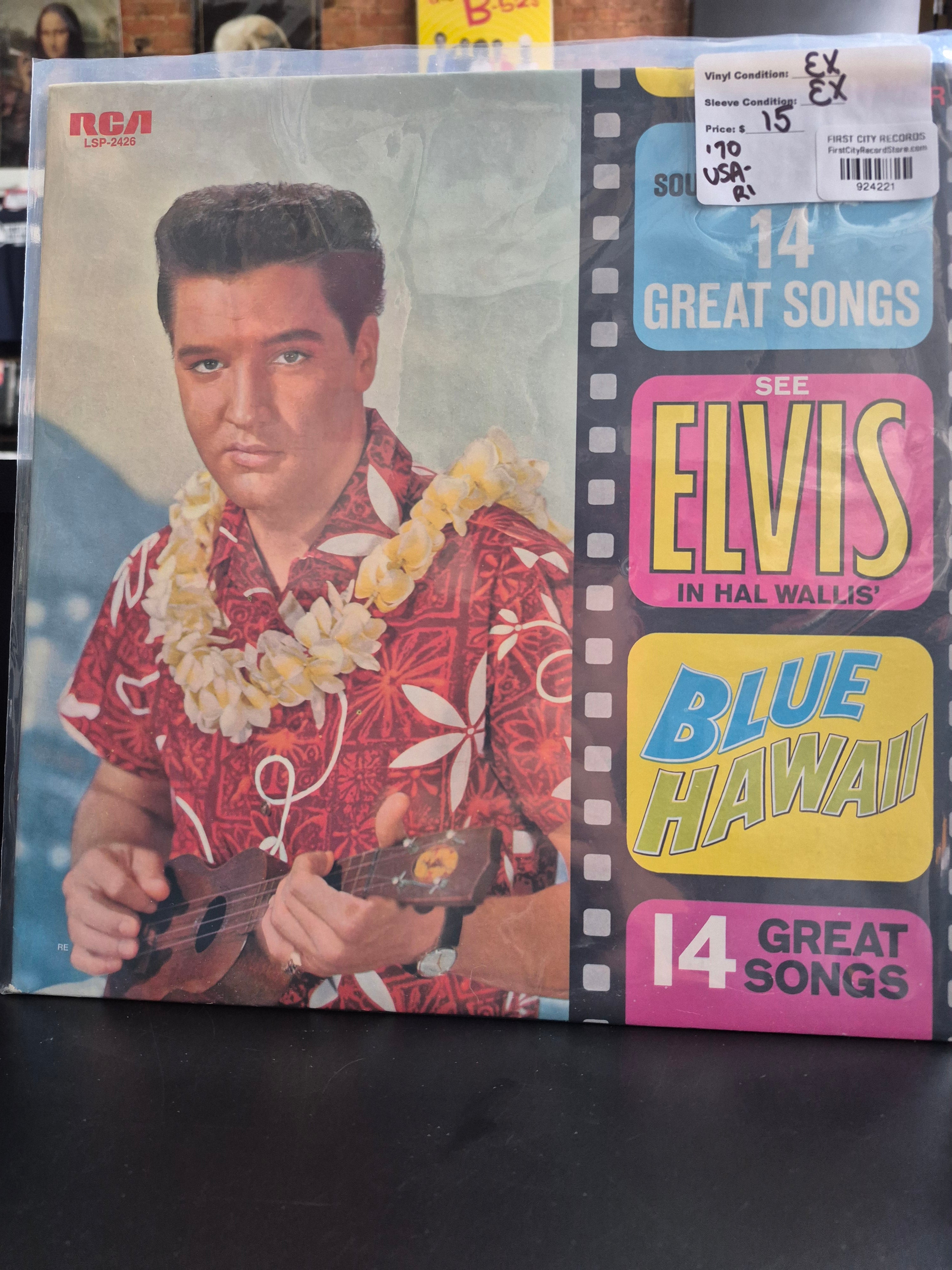 Elvis Presley - Blue Hawaii (1970, USED)