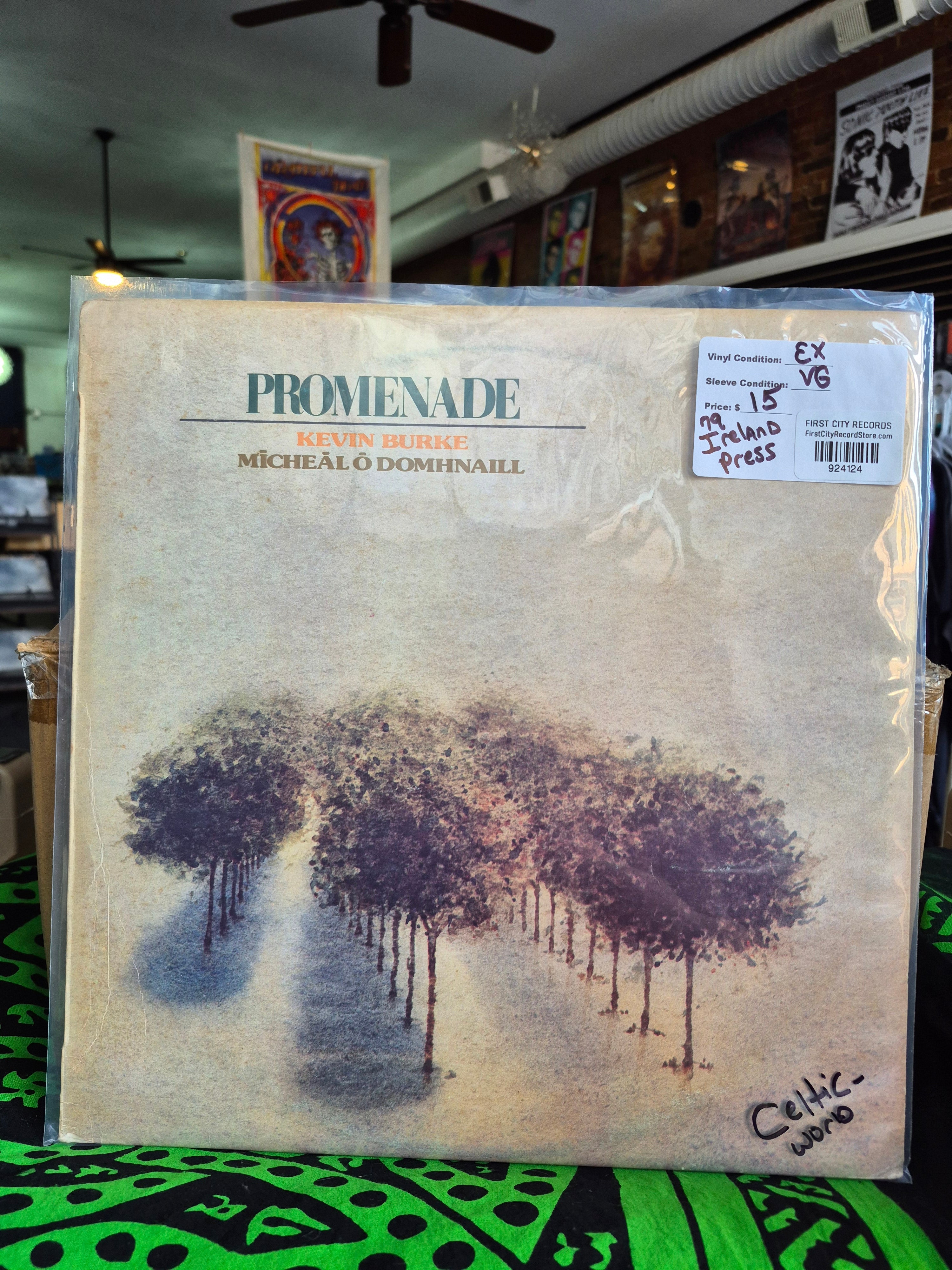 Kevin Burke & Micheal O Domhnaill - Promenade (1979, Ireland Pressing, USED)
