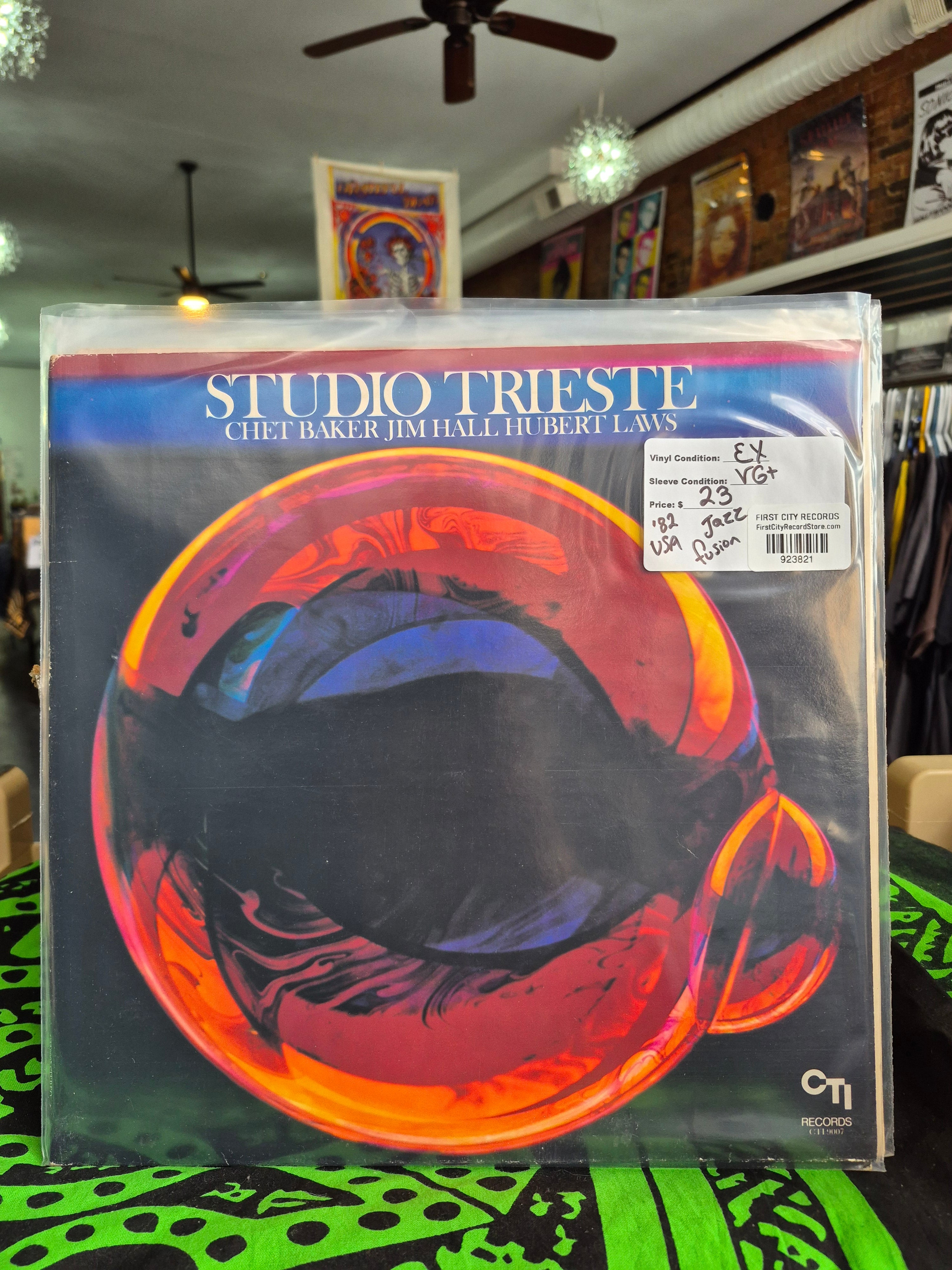 Chat Baker, Jim Hall, Hubert Laws - Studio Trieste (1982, USED)