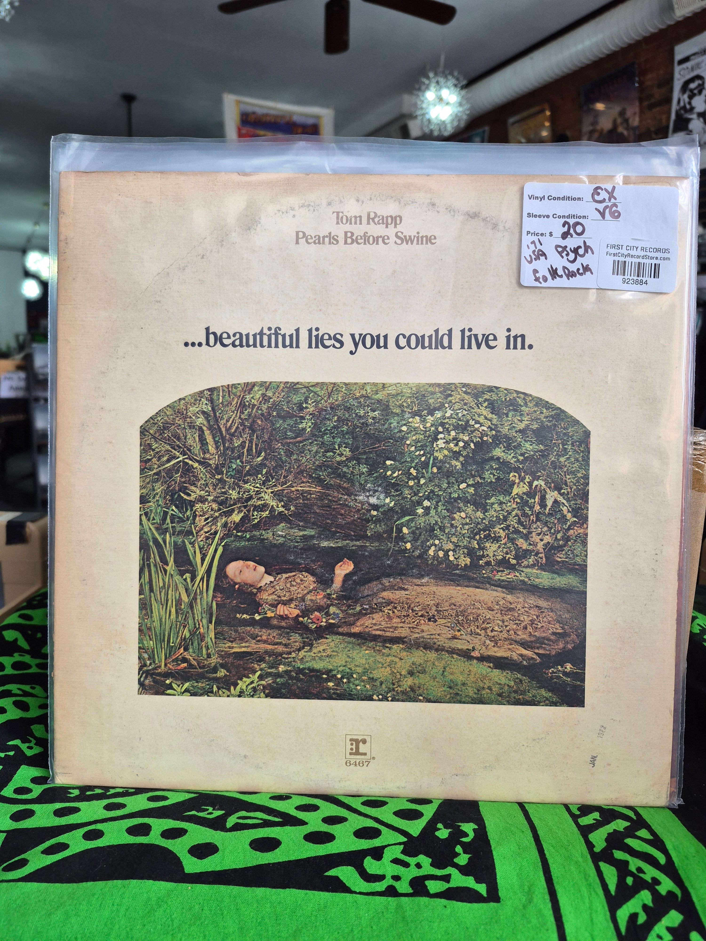 Tom Rapp & Pearls Before Swine - Beautiful Lies You Could Live In (1971, USED)