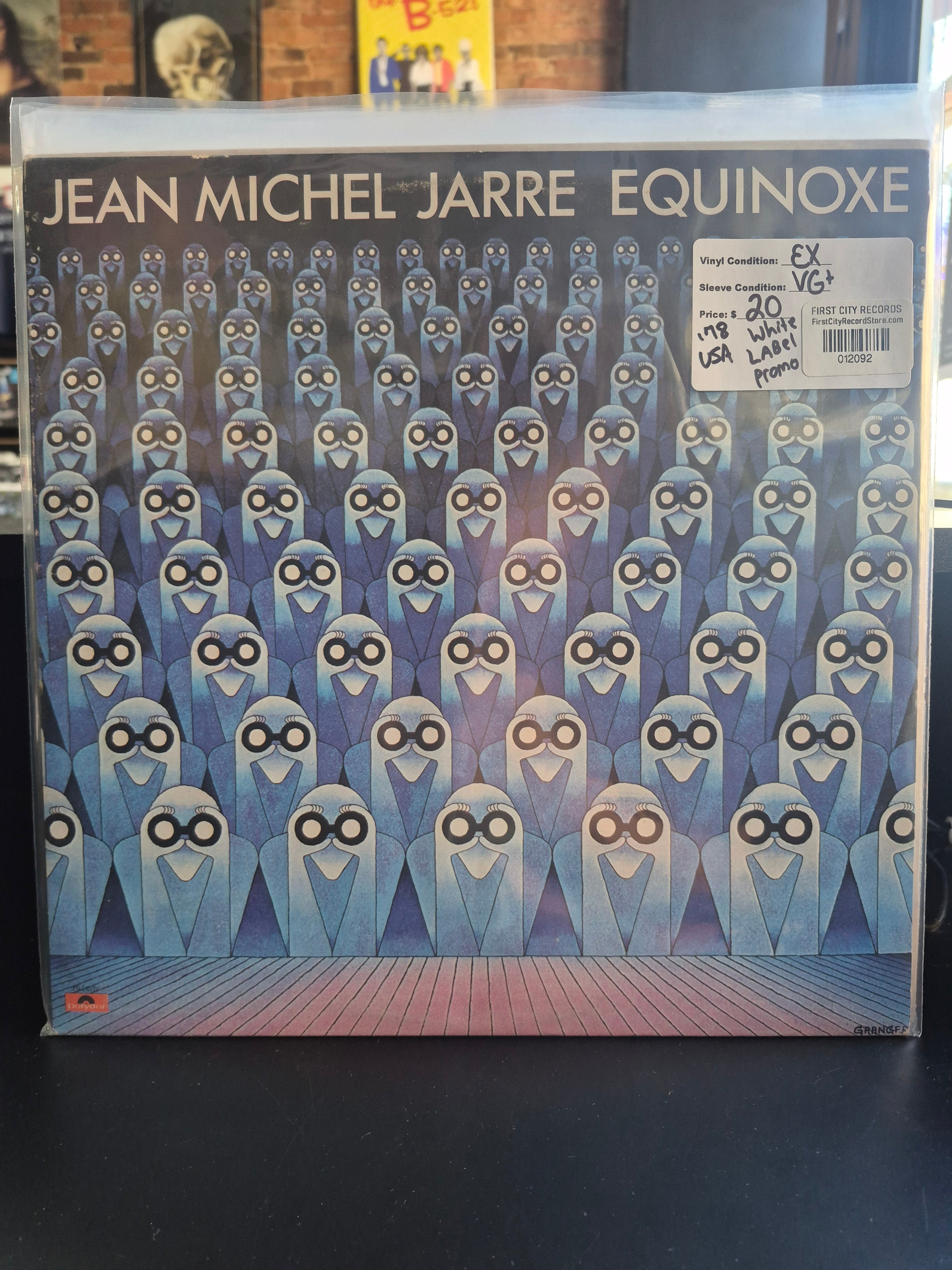 Jean Michel Jarre - Equinoxe (1978, White Label Promo, USED)